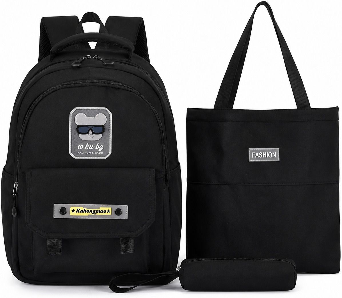 walson Medium 30 L Laptop Backpack Trendy Korean 4PSC Set Backpack For College or School Backpack-picture-11