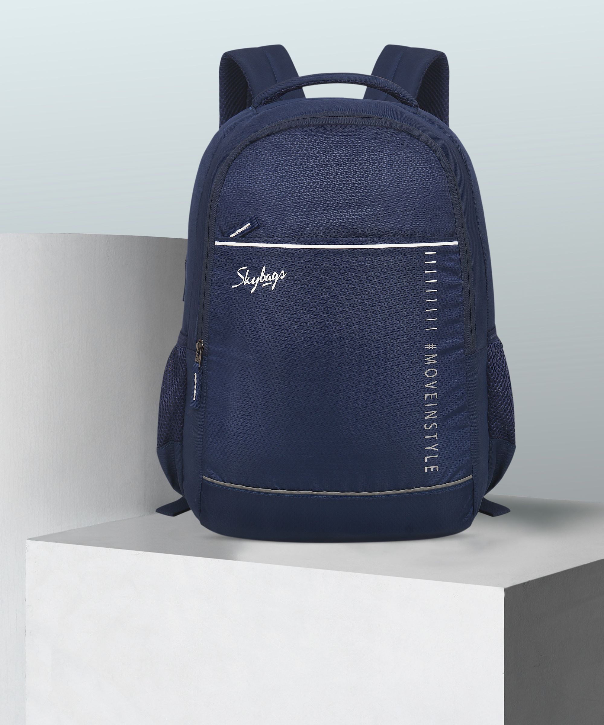 Medium 22 L Backpack IKON 01 COLLEGE BACKPACK (E) BLUE