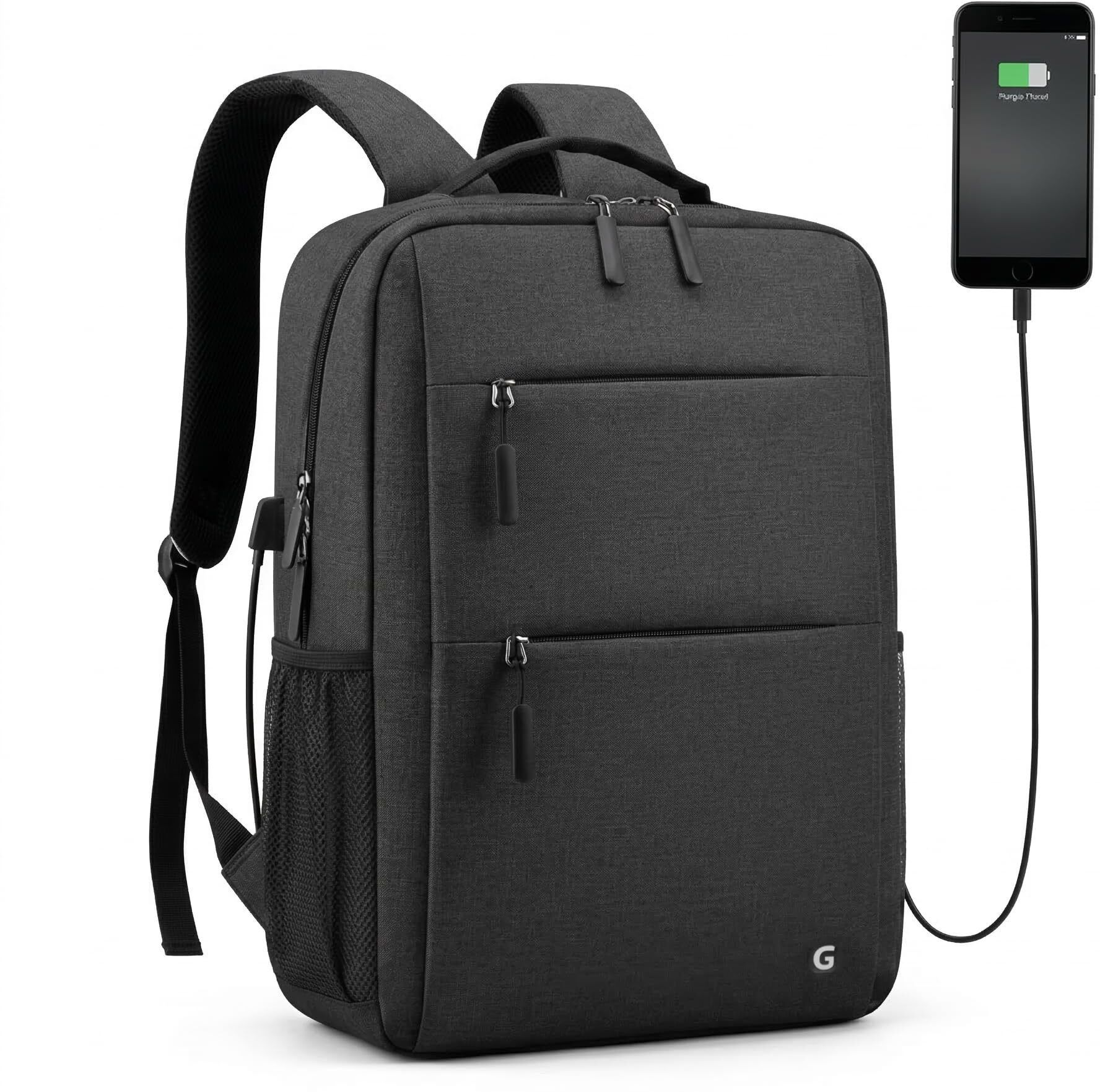 gadgetbite Small 20 L Backpack 20L Laptop Backpack 15.6" USB Port, Organiser, Bottle Pocket - Blue-picture-21
