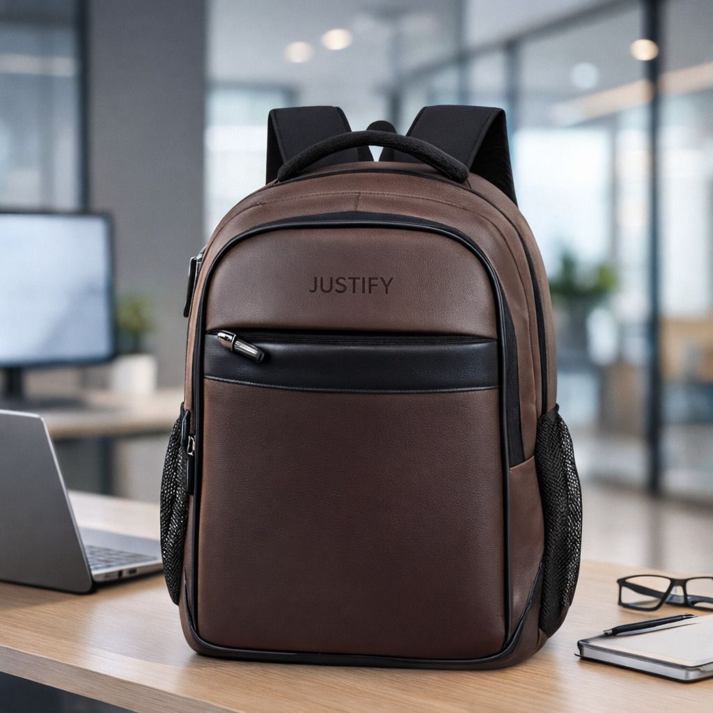 justify Medium 30 L Laptop Backpack School College Travel Office Bag-picture-22