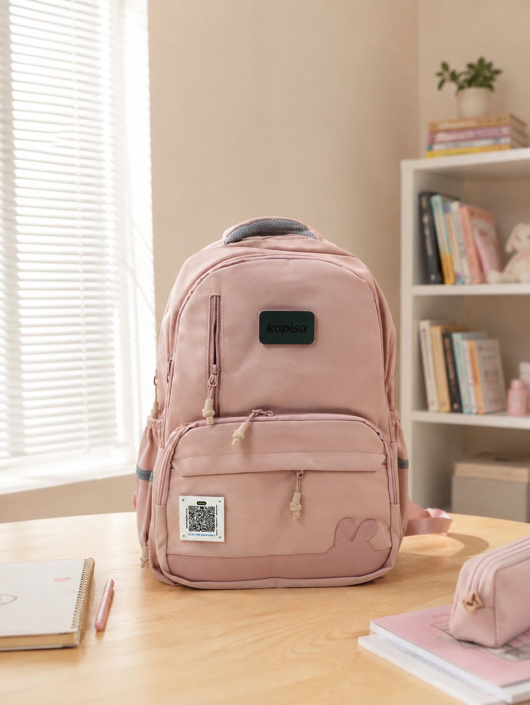 kapisa 24.3 L Laptop Backpack Smart and secure women premium backpack-picture-35