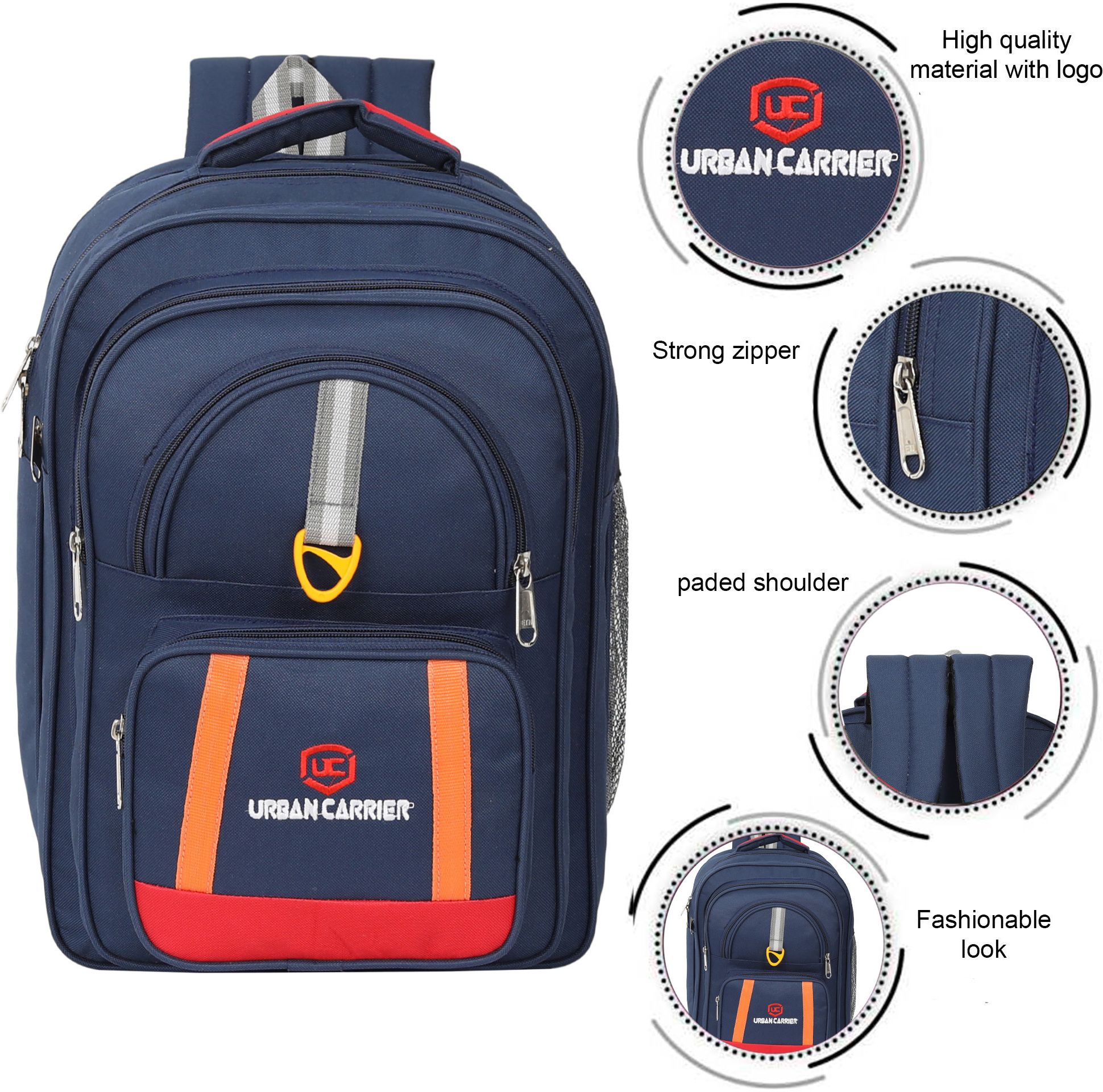 urban carrier Large 65 L Backpack Stylish Waterproof School bag 6th to 10th Class-picture-17