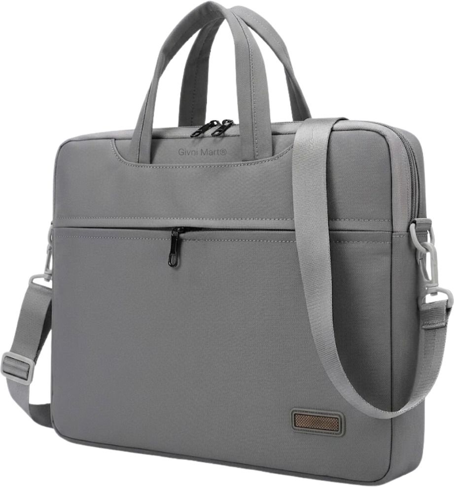 Small 10 L Laptop Backpack Premium Grey Laptop Bag With Adjustable Shoulder Strap for Men & Women 72-image-3