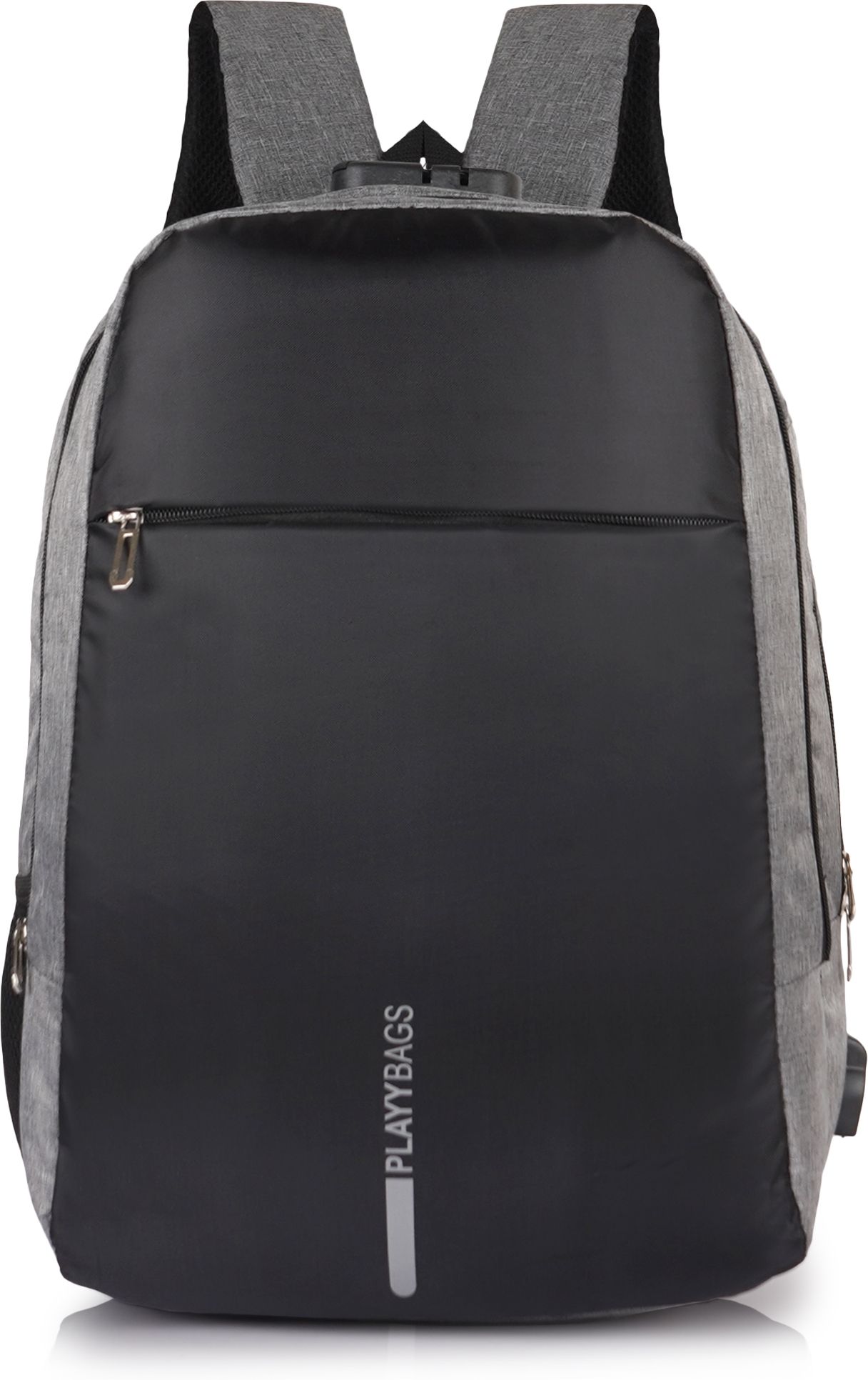 Large 35 L Laptop Backpack nti Theft Bag Number Lock with 15.6 Inch Laptop Compartment, USB Charging Port-image-34