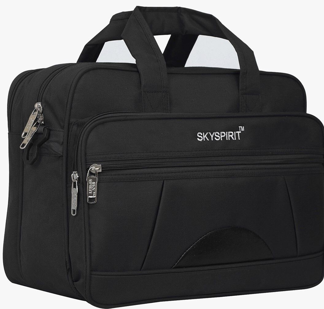 sky spirit Men & Women Black Messenger Bag-picture-42