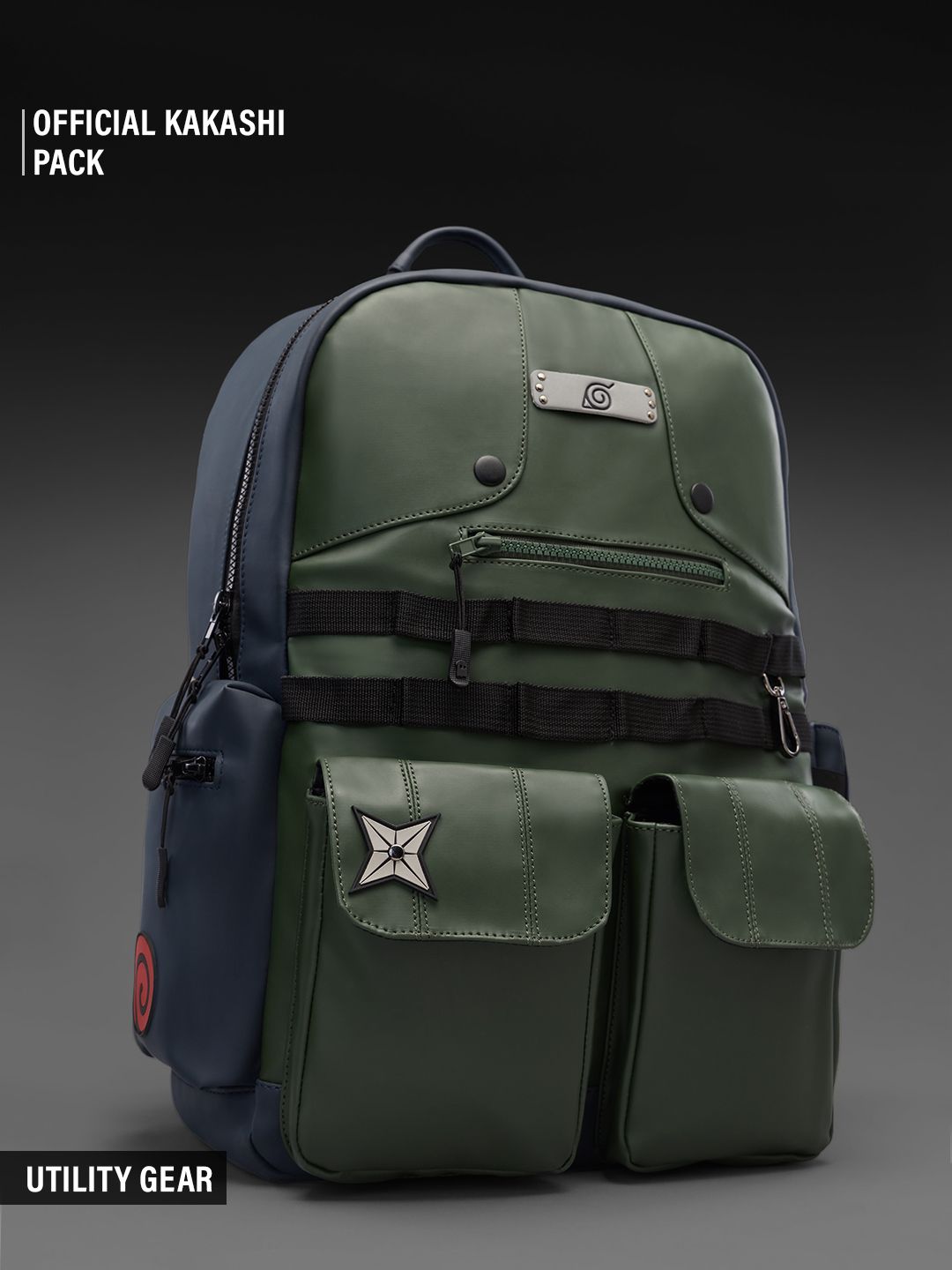 Small 17 L Laptop Backpack Naruto: Kakashi Pack-image-47