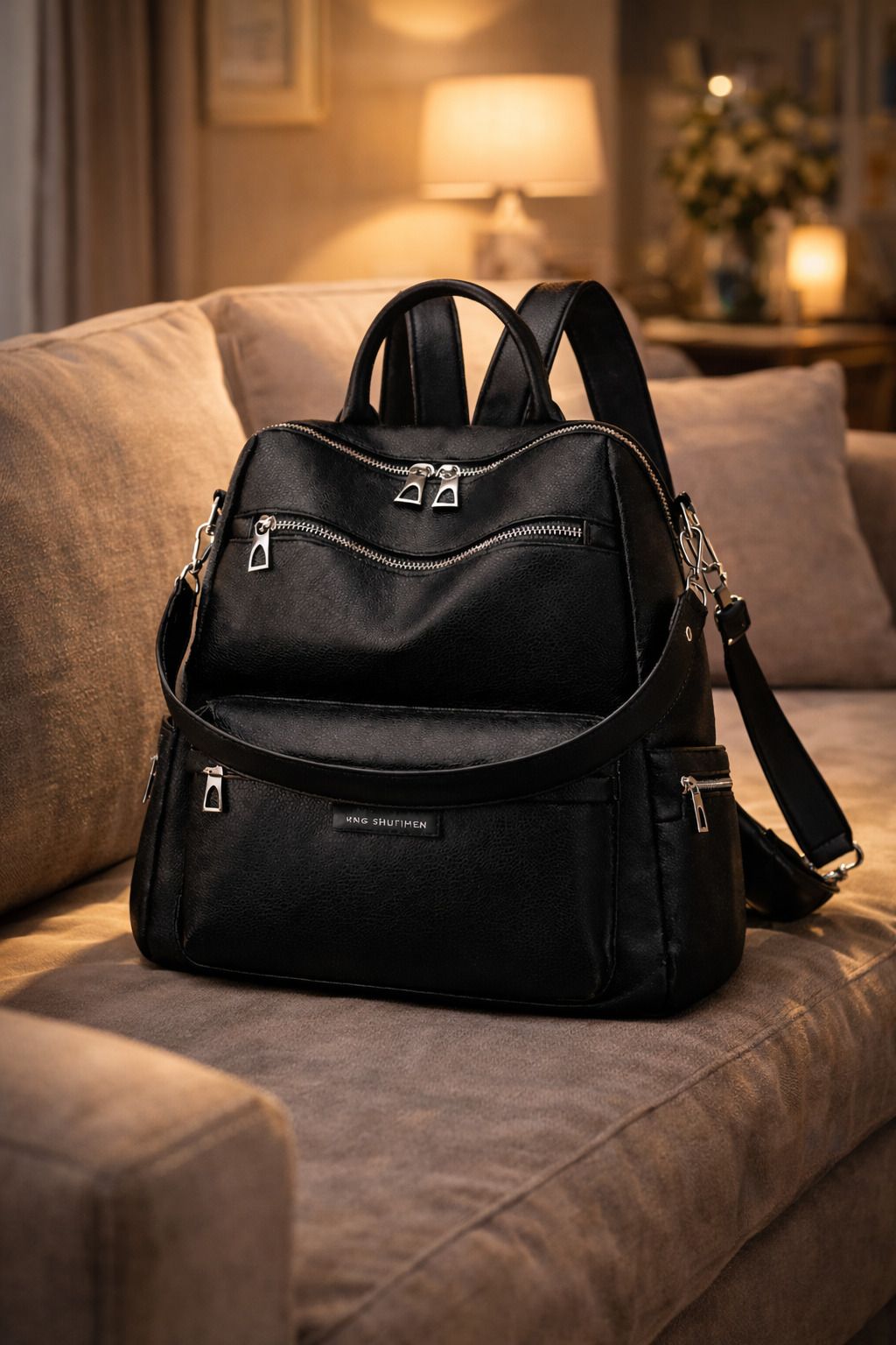 laik Medium 25 L Laptop Backpack Bajra Plain zip-picture-16
