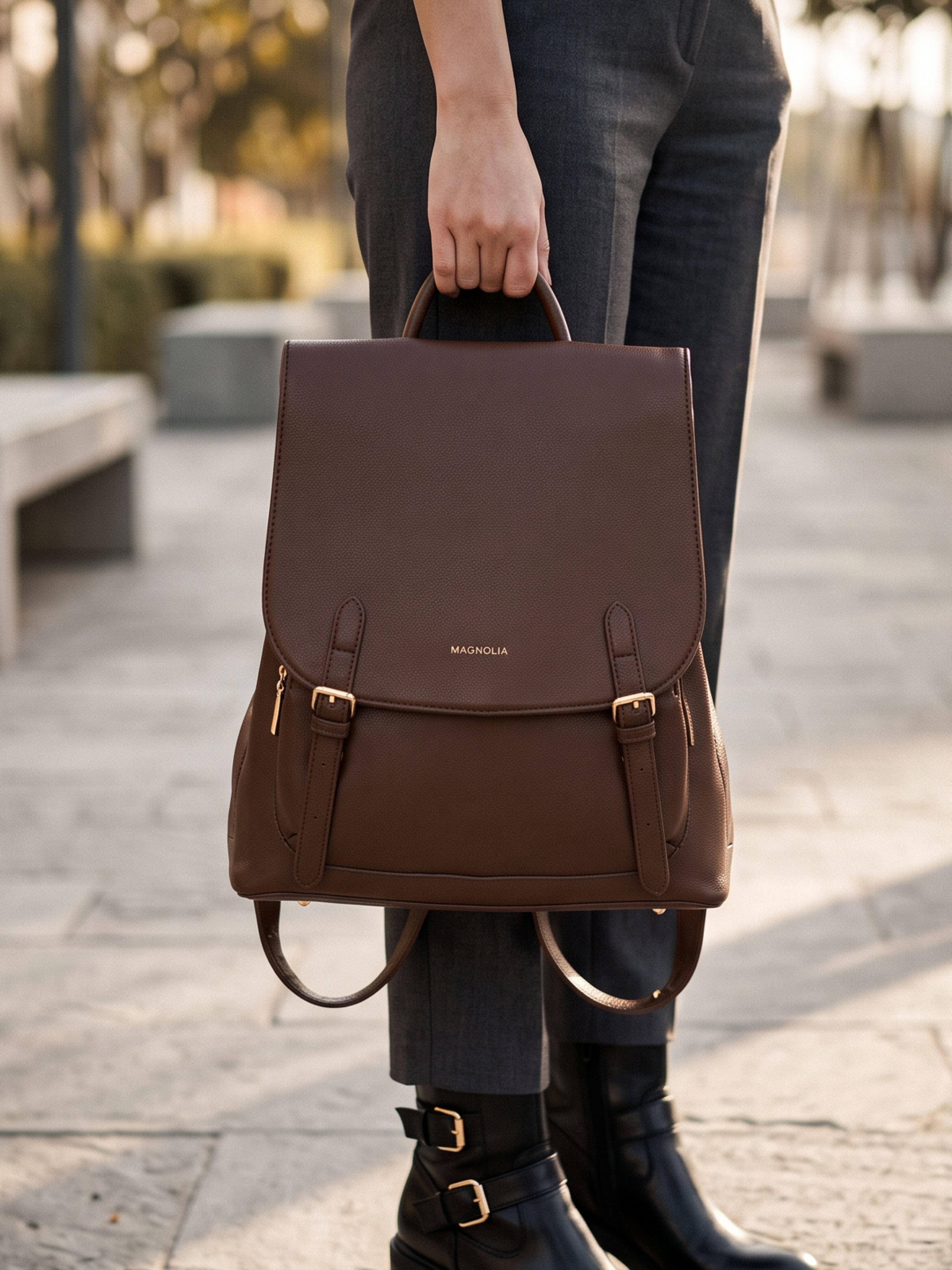 magnolia 1200 L Laptop Backpack Charlotte Women Backpack Office & Daily Use-picture-32