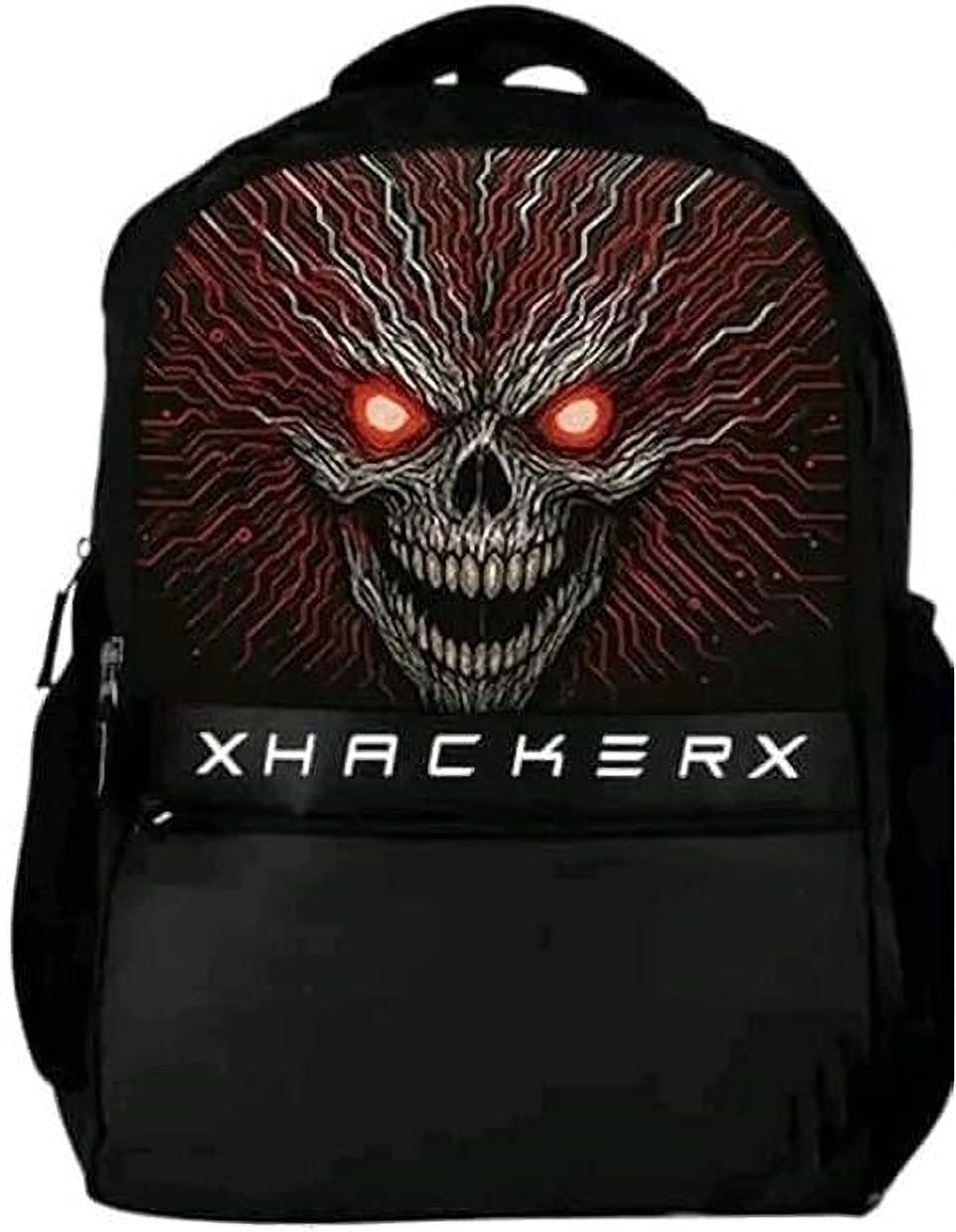 viking craft Medium 30 L Laptop Backpack HACKER Cyber Skull Laptop Backpack School College Travel Bag for Men & Women-picture-24