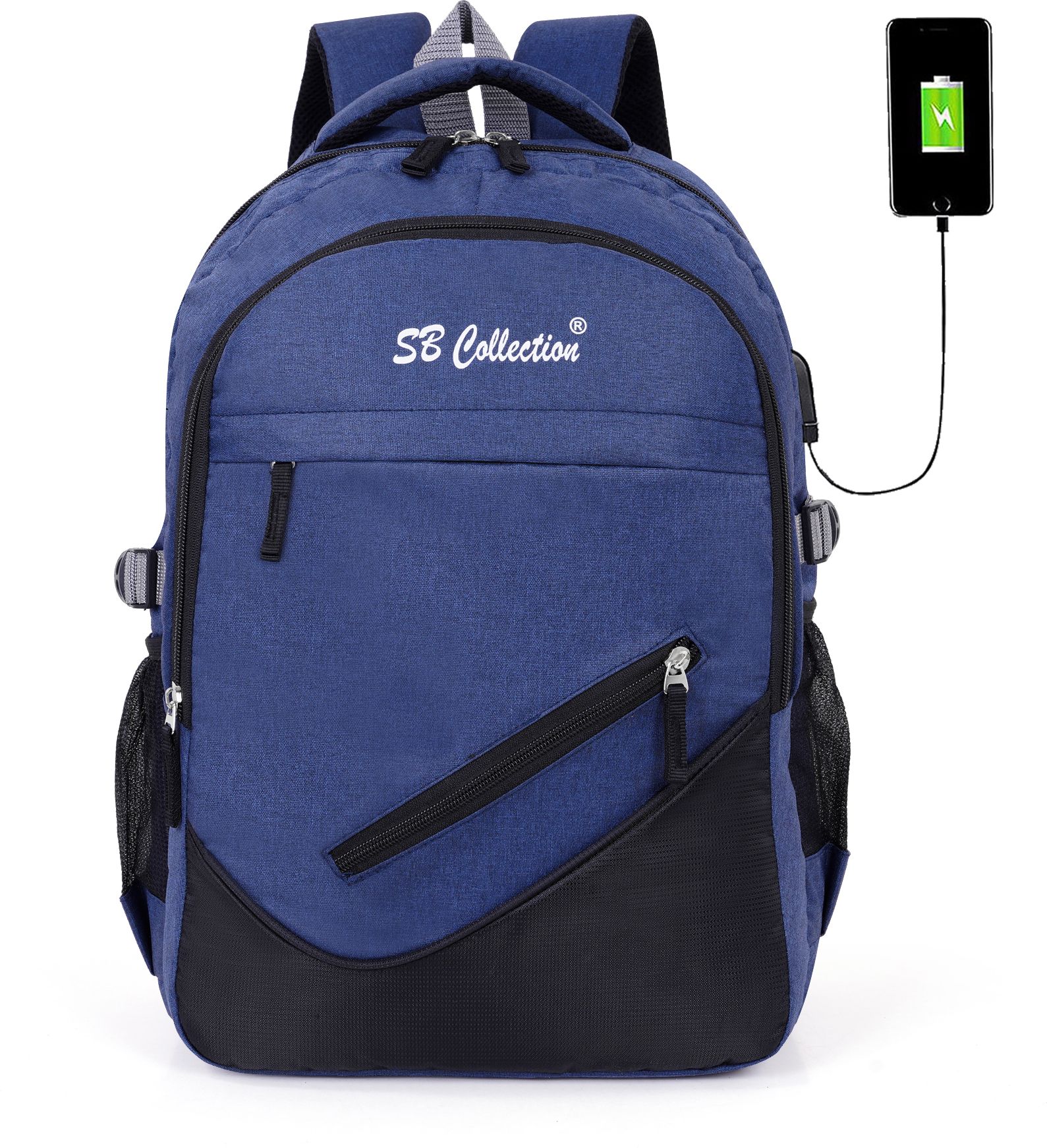 Large 34 L Laptop Backpack Unisex Bag with USB for /School /College/Office/Business/Travel Daily Use-image-47