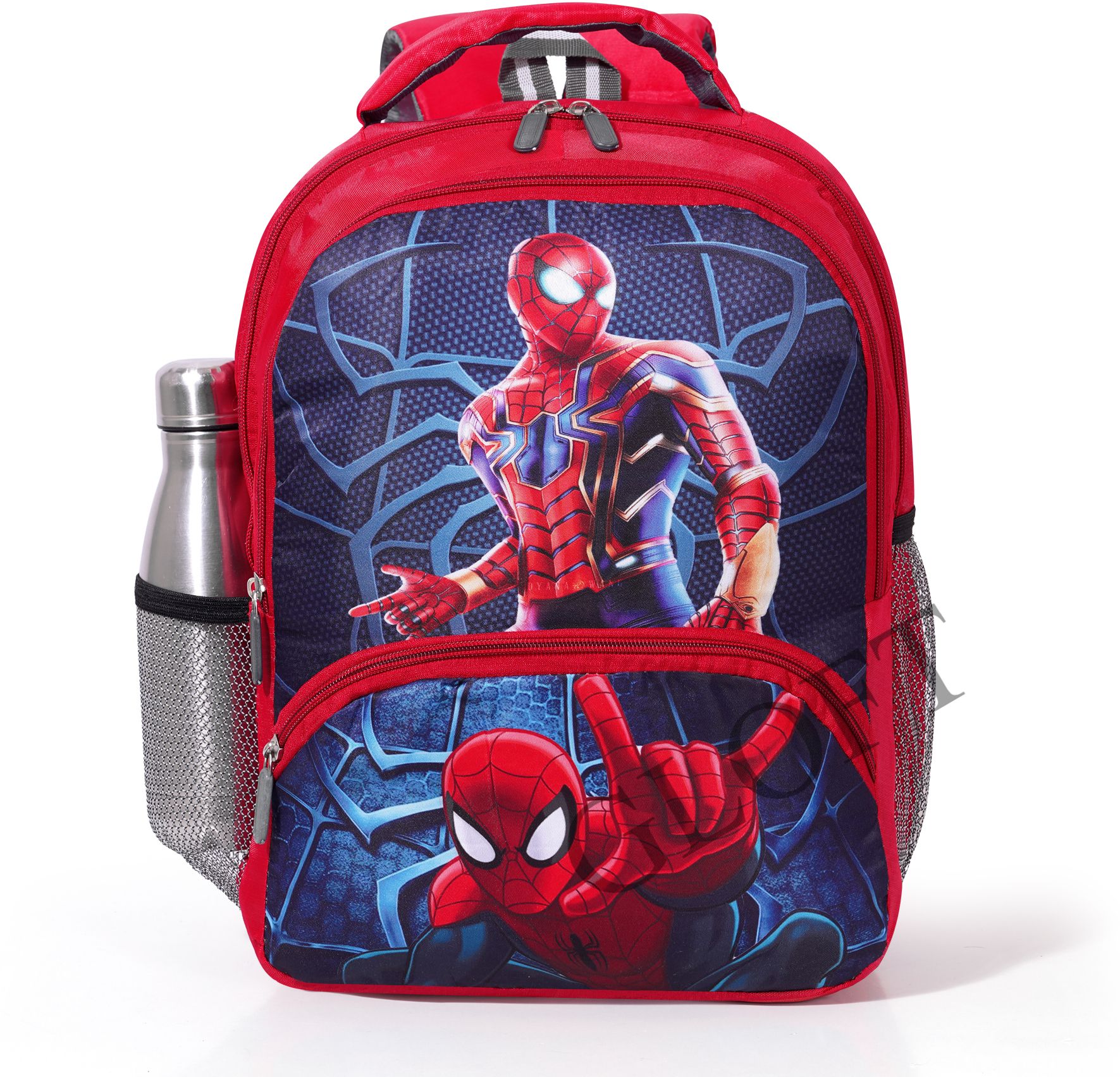Kids Spider Man cartoon School Backpack Bag for Boy 3-7 Years Waterproof School Bag-image-2