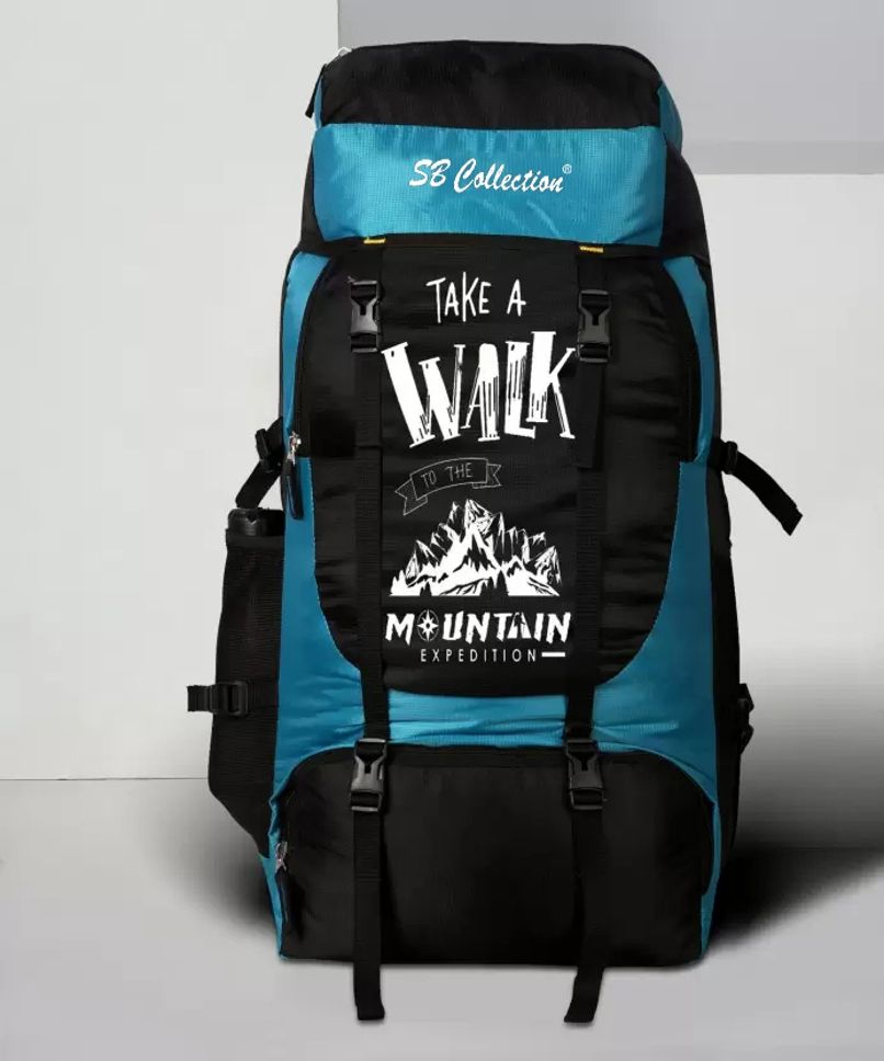 sbcollection Large 65 L Backpack Stylish 4 Zipper Compartment for Eventually Use Splash and Dust Proof-picture-10