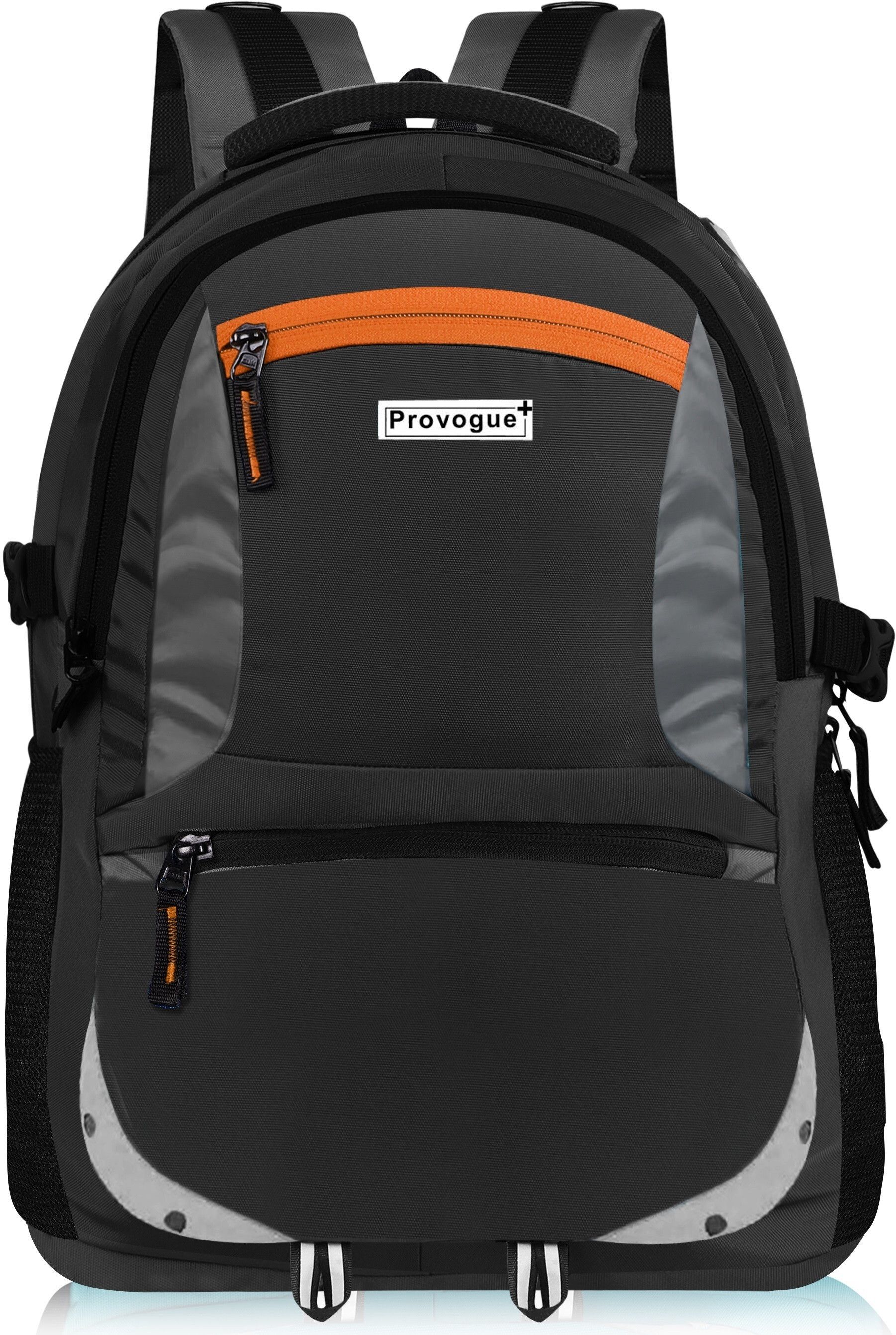 Large 37 L Laptop Backpack Waterproof Fabric Spacy Unisex School Bag With Reflective Strip-image-17