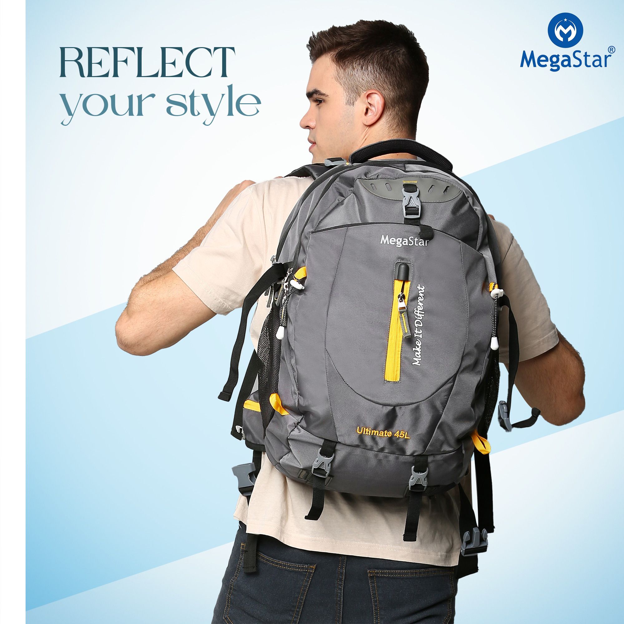 Large 45 L Laptop Backpack Ultimate Premium Waterproof Bag For Travelling Trekking Rucksack Hiking Camping-image-35