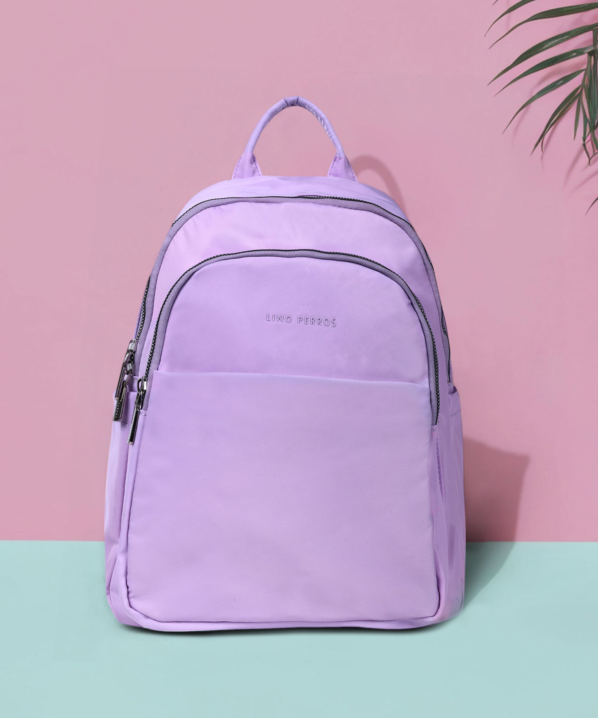 lino perros 12.3 L Laptop Backpack WOMEN'S LAVENDER BACKPACK-picture-11