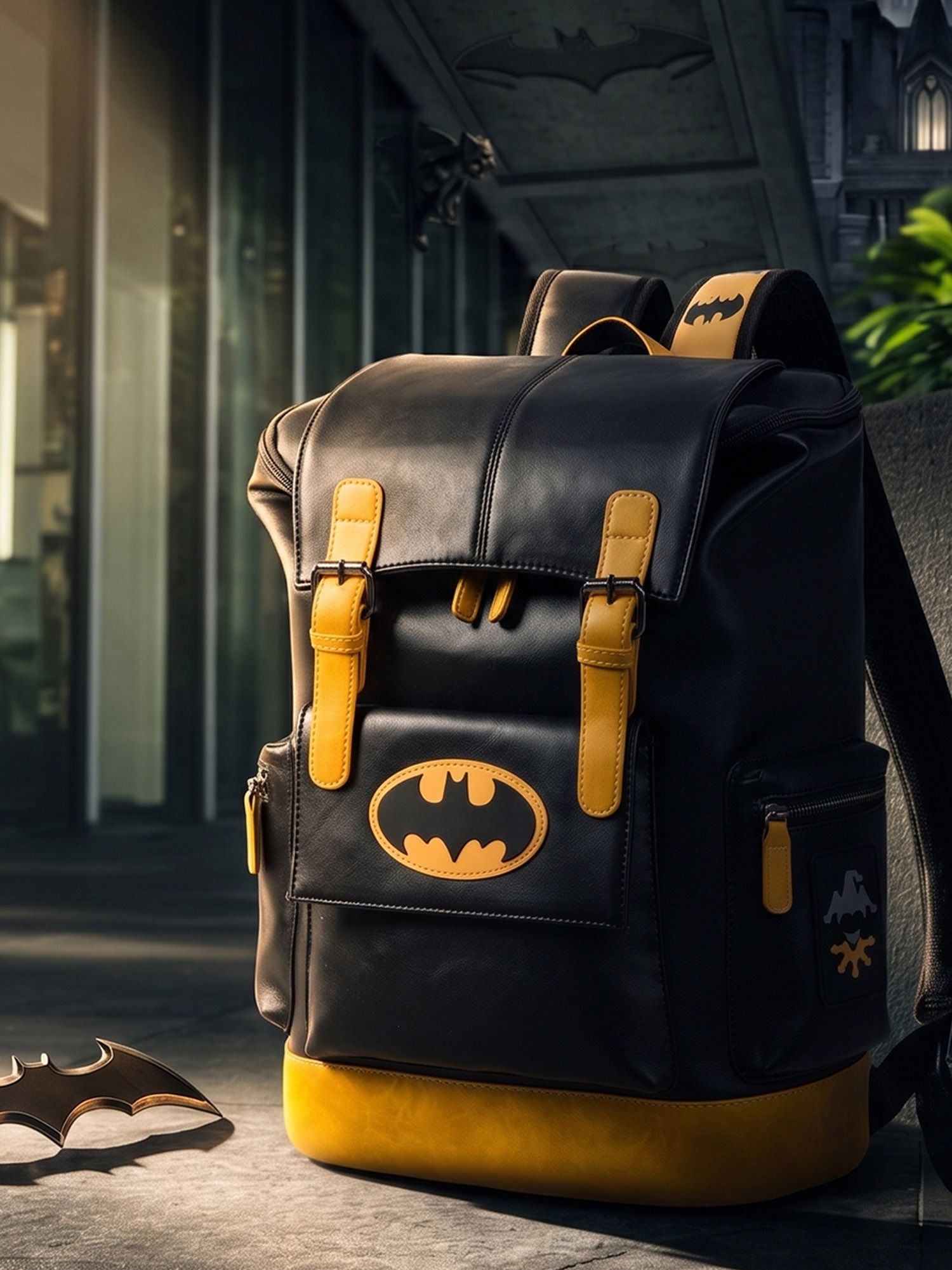 Medium 22 L Laptop Backpack Batman Bag with 15.6 Inch Laptop Compartment-image-20