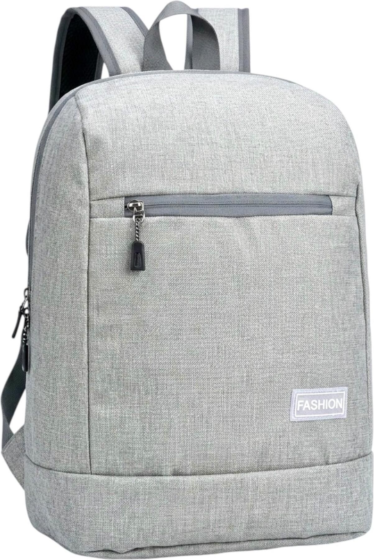 boldpack Small 18 L Backpack 20 L Backpack For Tuition, College & Casual Travel (Grey, Water Resistant)-picture-43