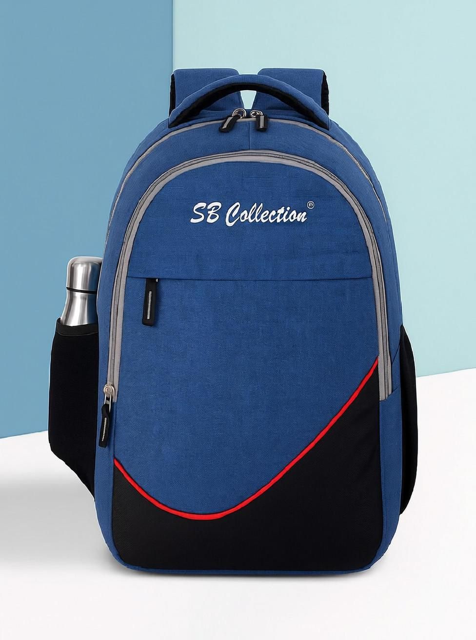 Classy Unisex Print Texture Comfortable Use for Class 1st to 9th Coaching Picnic Waterproof Backpack-image-38