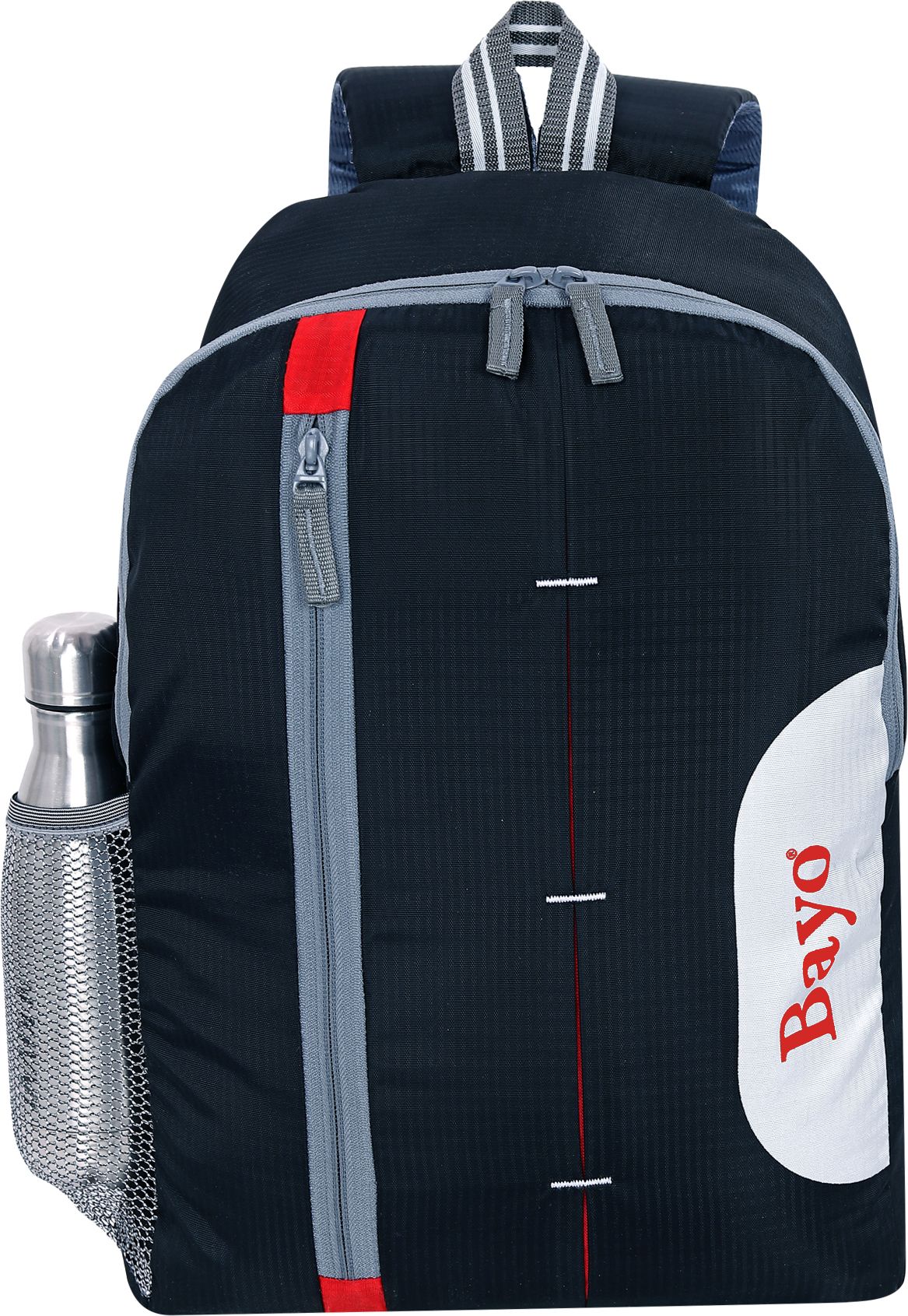 bayo Medium 25 L Laptop Backpack Black 25 L Lightweight For School Collage Office Tuition and Picnic Backpack-picture-21