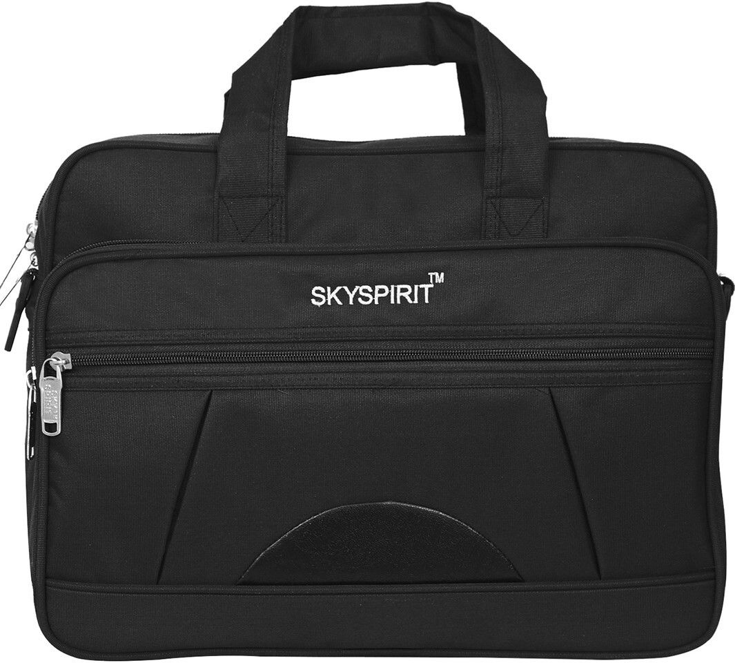 sky spirit Men & Women Black Messenger Bag-picture-46