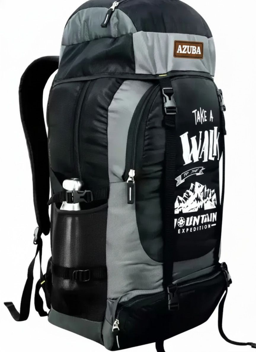 Adventuring Waterproof Tracking, Hiking, Travel Rucksacks with Shoe Compartment. Rucksack - 64 L