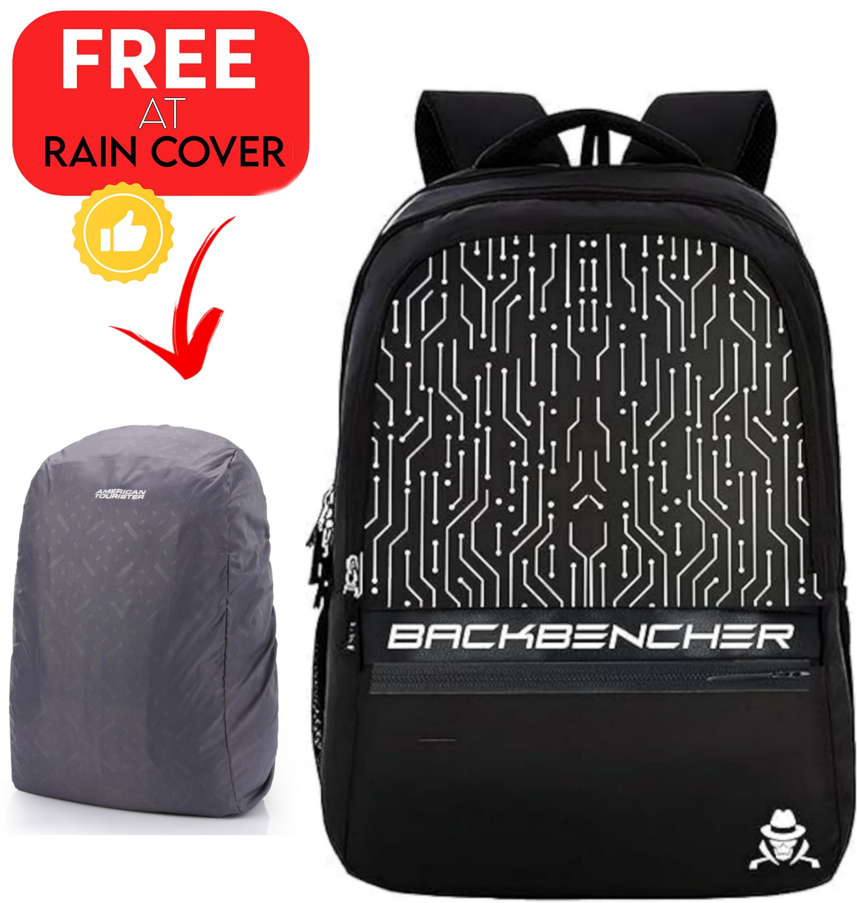 mrsayon Medium 28 L Laptop Backpack BAG WITH 2 HIDDEN POCKETS-picture-13