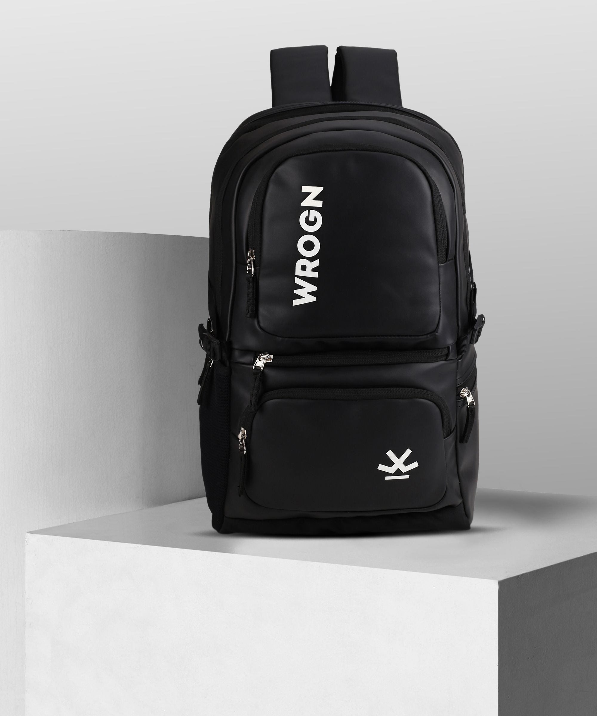 wrogn Large 36 L Laptop Backpack Unique Bag with rain cover Office/School/College/Business/REXINE/1500-picture-22