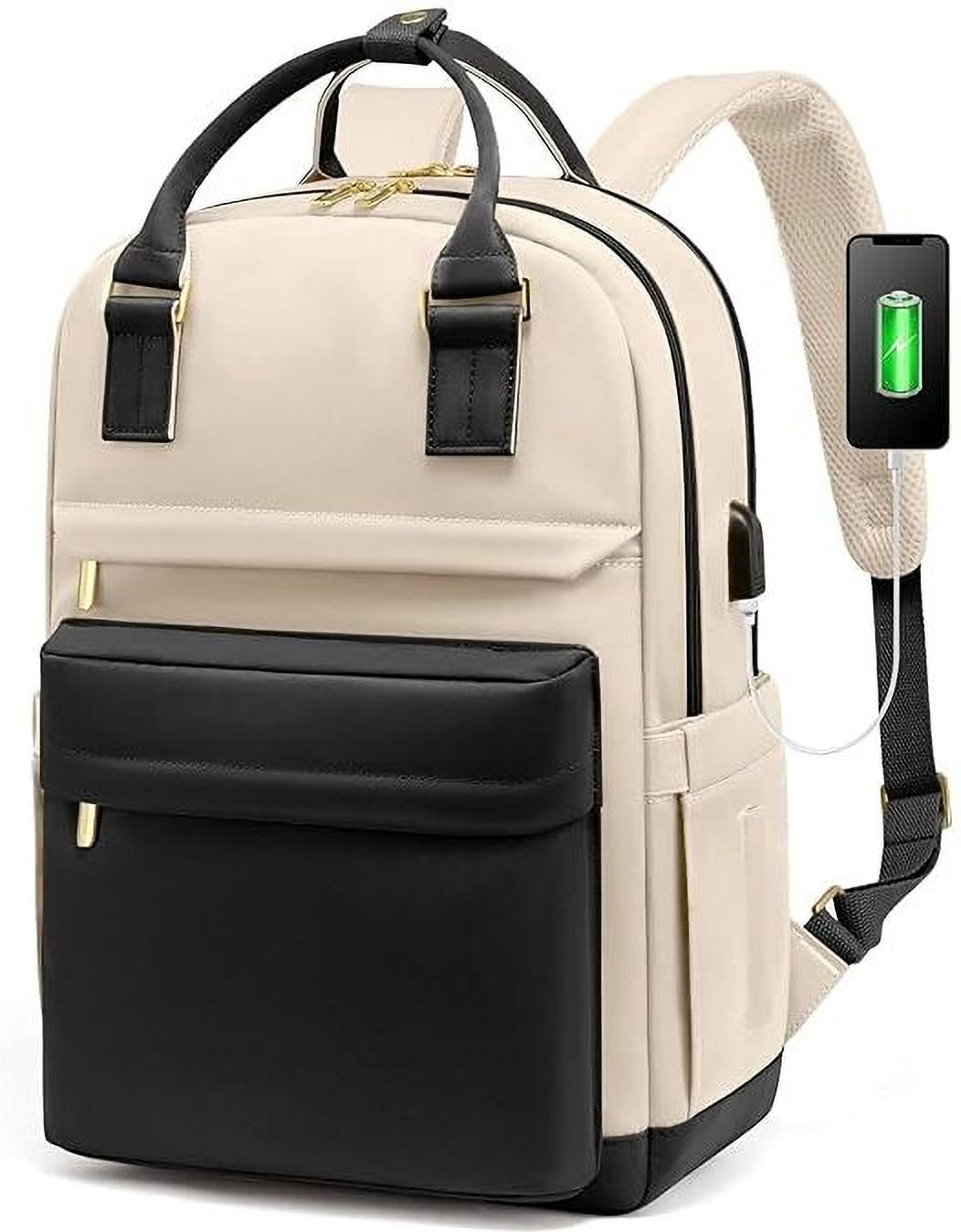 ts with techsun Small 20 L Laptop Backpack Stylish Mini Laptop Backpack Bag for College High School Travel-picture-12