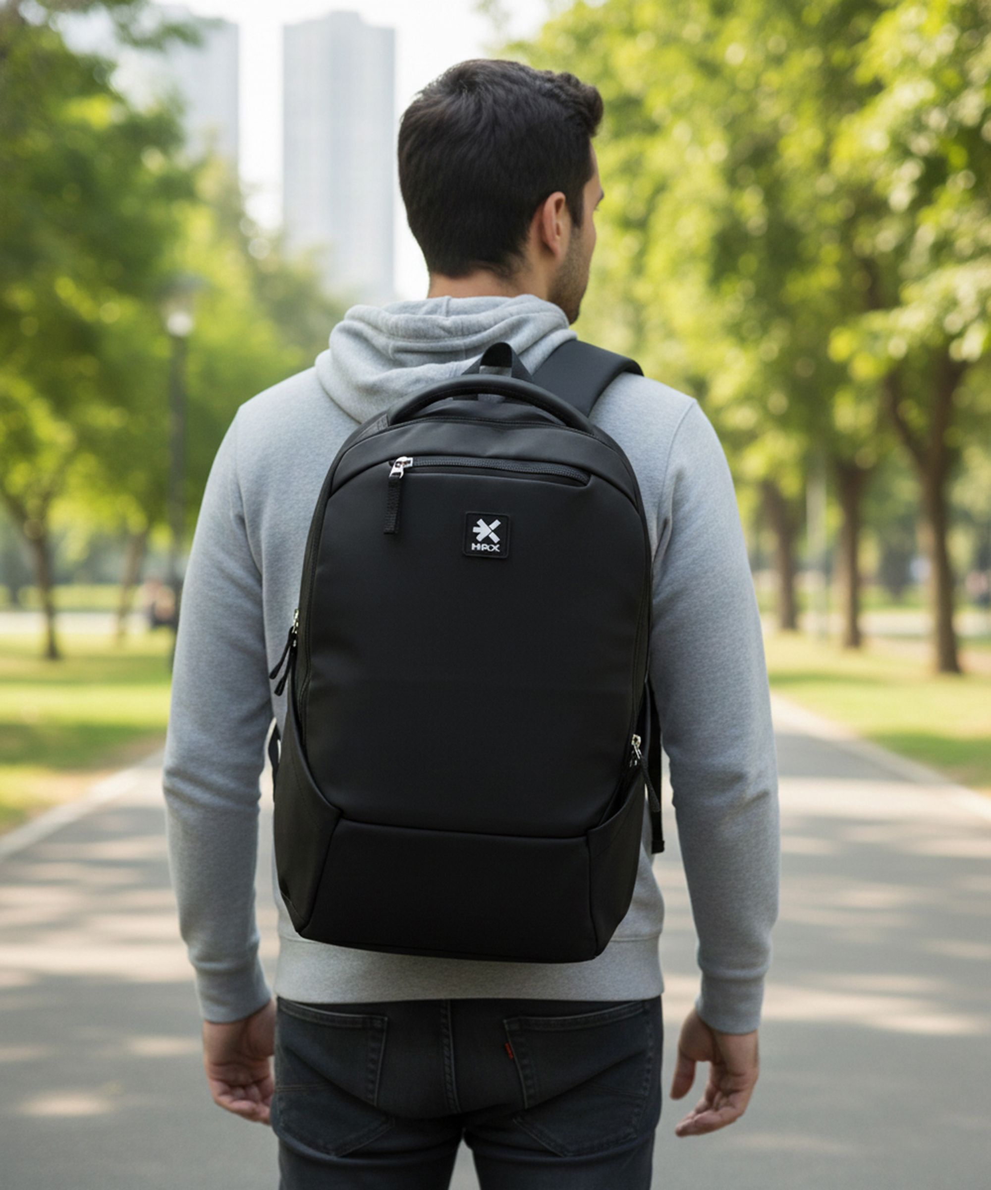 Medium 25 L Laptop Backpack TOURBA Unisex Bag Office/School/College/BusinessA-25L-image-12