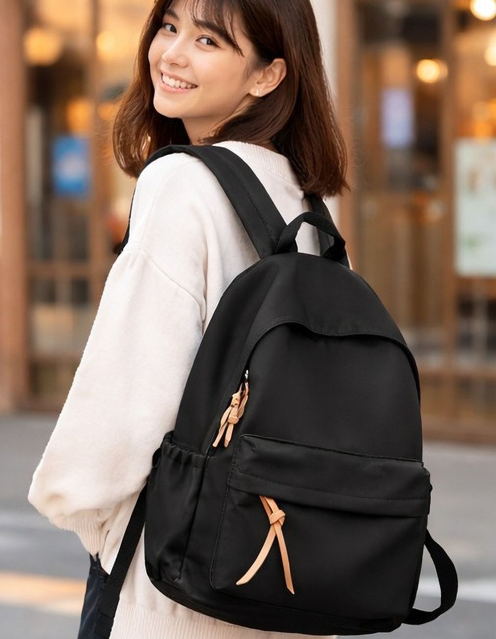 Medium 30 L Laptop Backpack women and girls use in office and travel-image-3