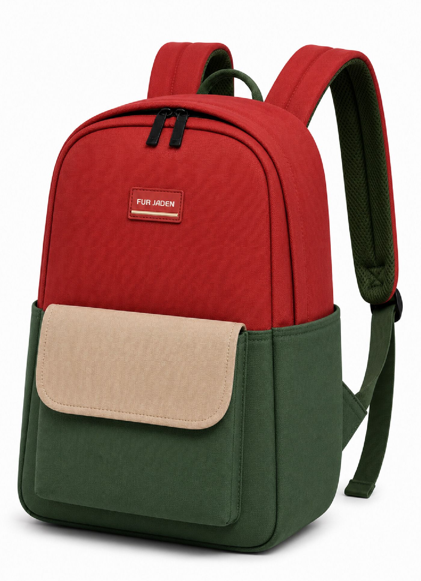 fur jaden Small 20 L Laptop Backpack With Front Utility Pocket For Men & Women For College, Office & Travel-picture-3
