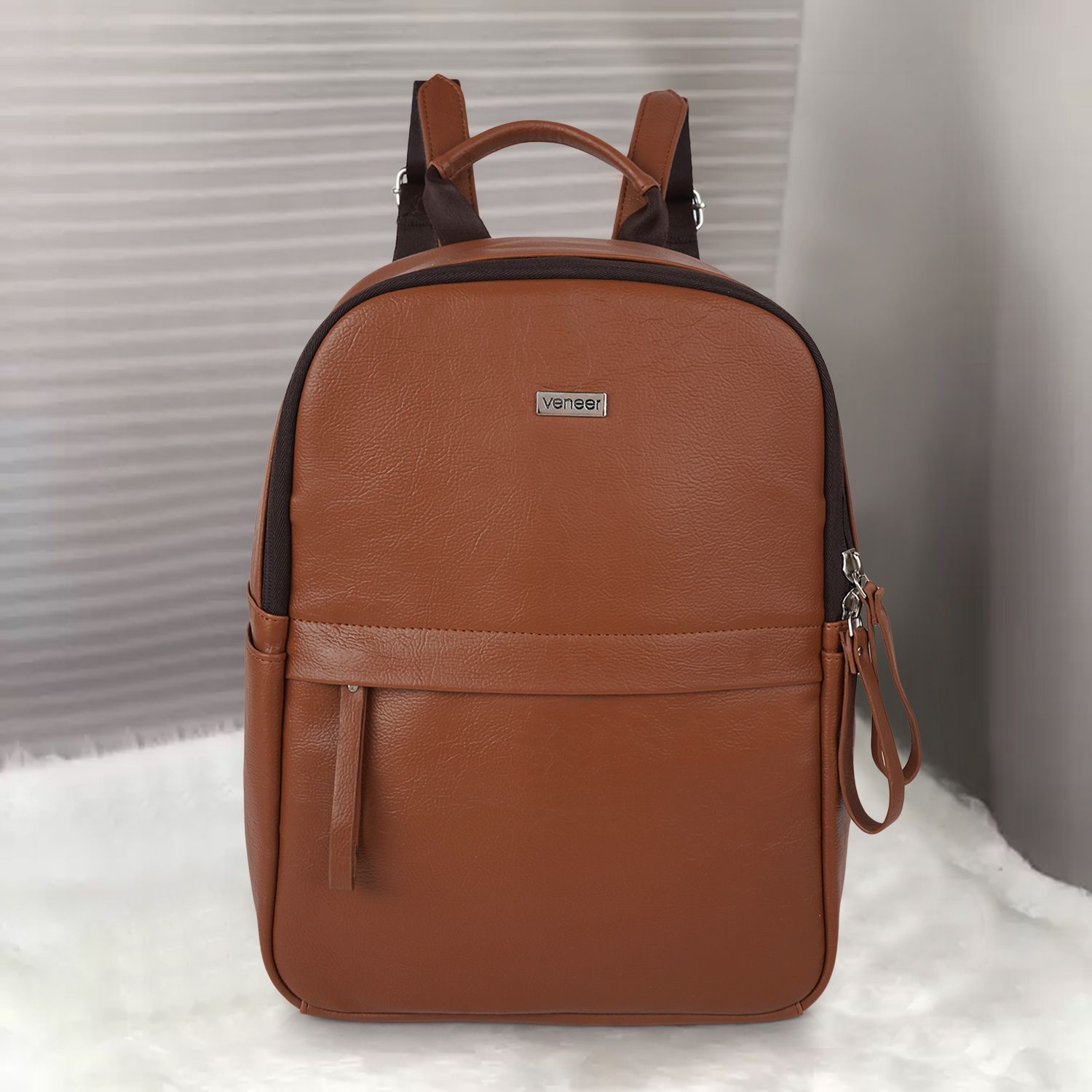 Small 20 L Laptop Backpack Stylish Classy Unique Design 10 Inch Mackbook College Shoulder Women Backpack-image-35