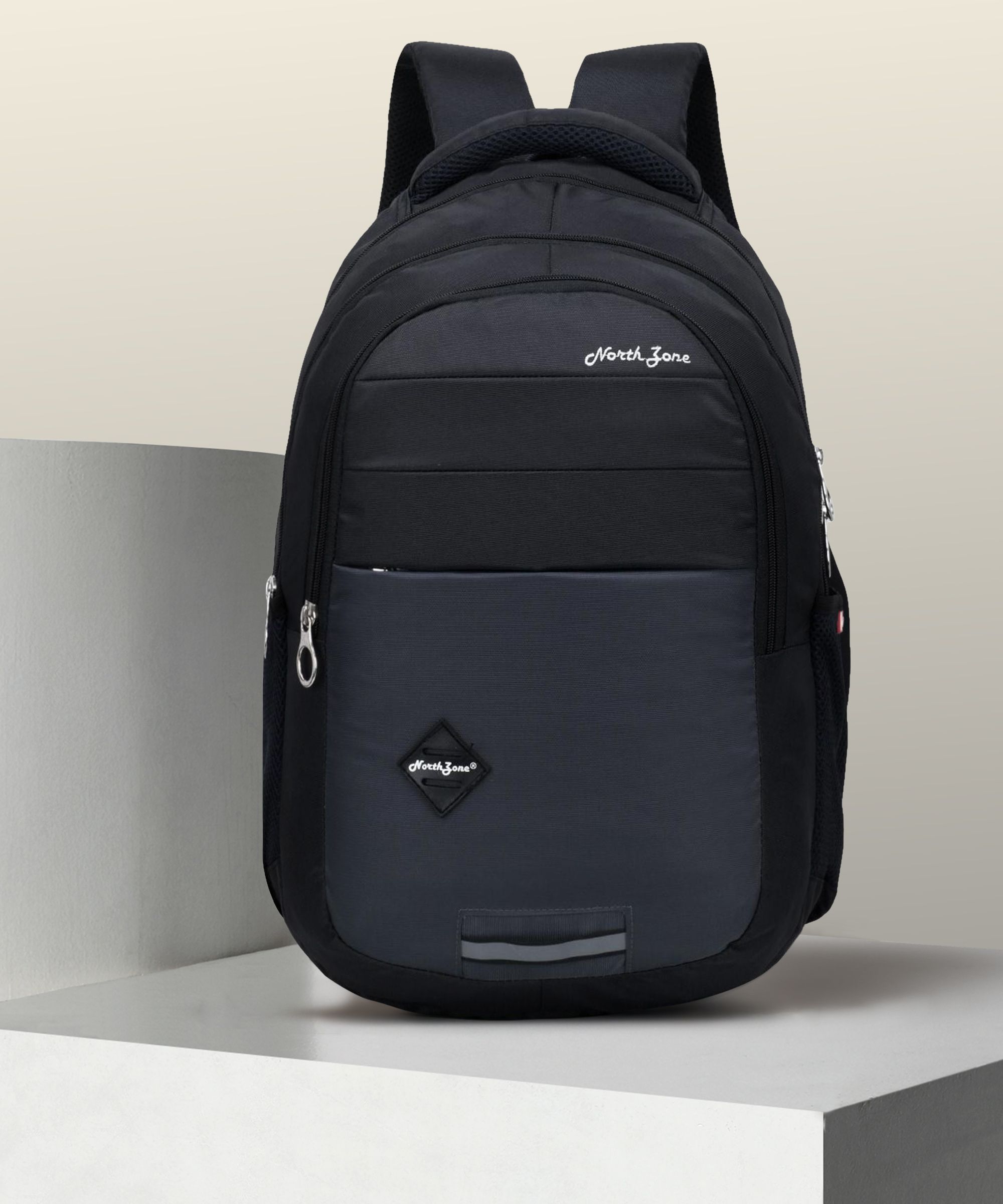 Medium 30 L Laptop Backpack Laptop Backpack With 3 Compartments Polyester Trendy Waterproof Travel Backpack-image-22