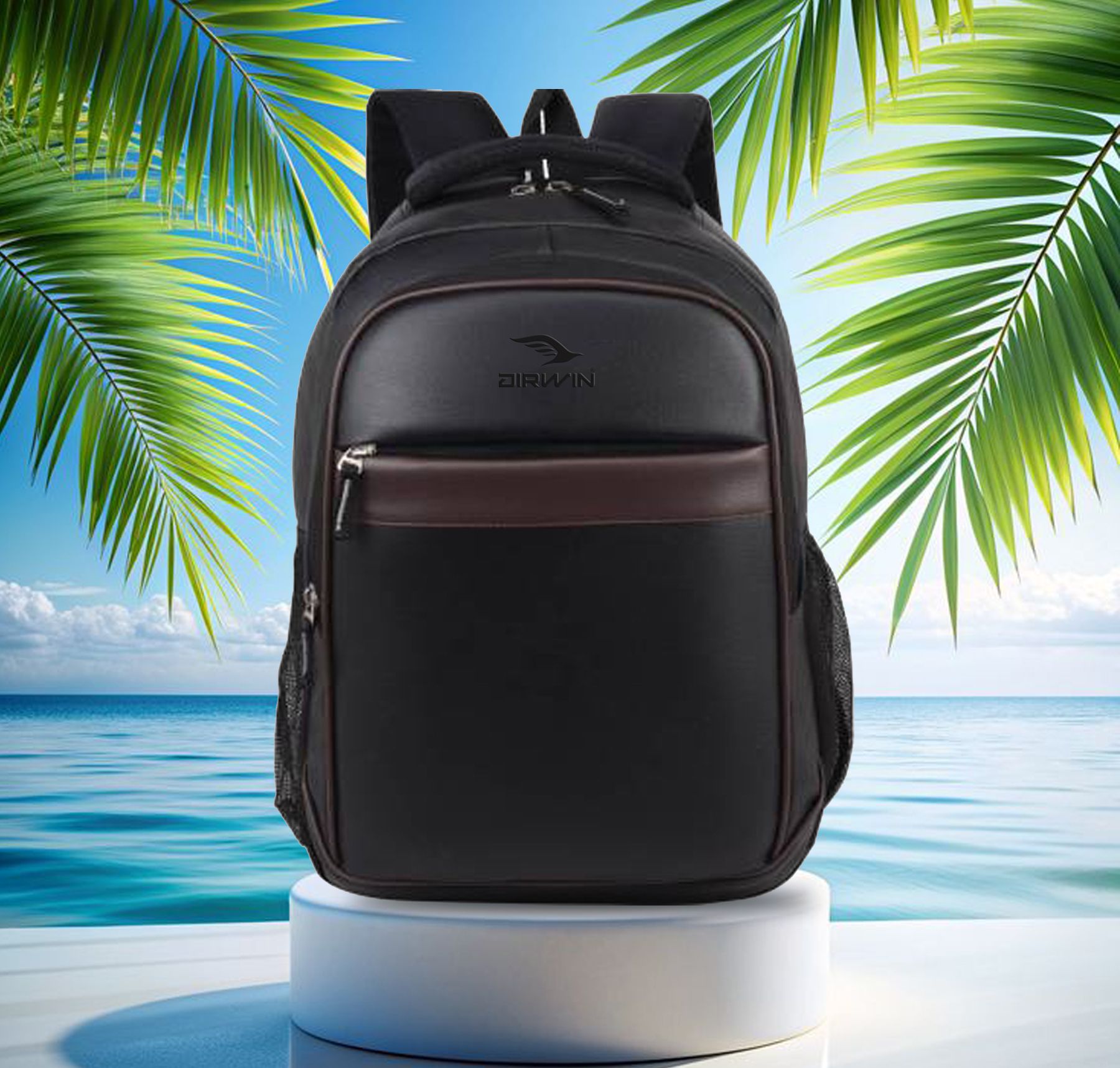 Medium 28 L Laptop Backpack Premium Leather Backpack Stylish & Durable Perfect for Work, Travel & Daily Use-image-42