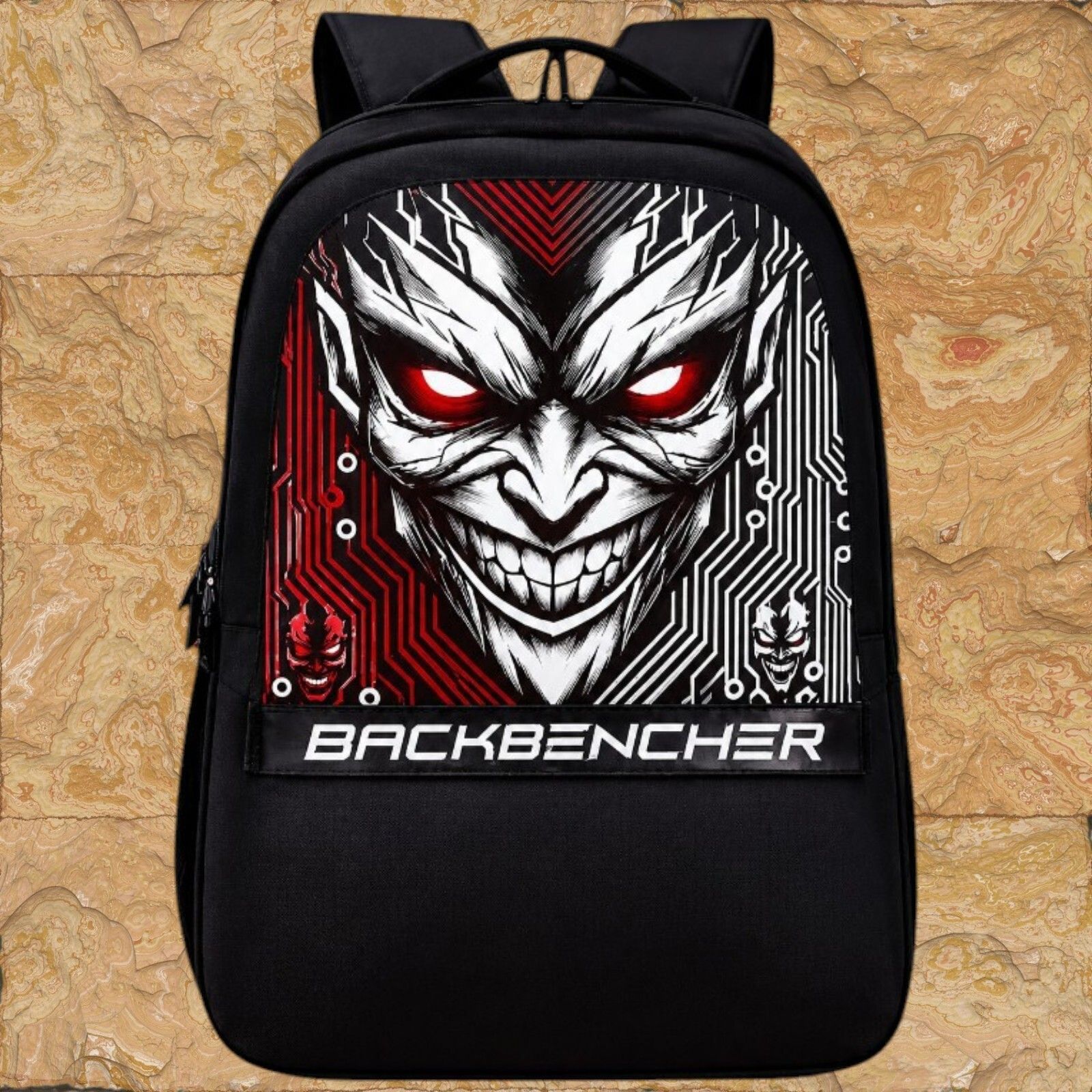 lucktouch Large 35 L Laptop Backpack Cool Graphic Backpack for Boys with Backbencher Design-picture-26
