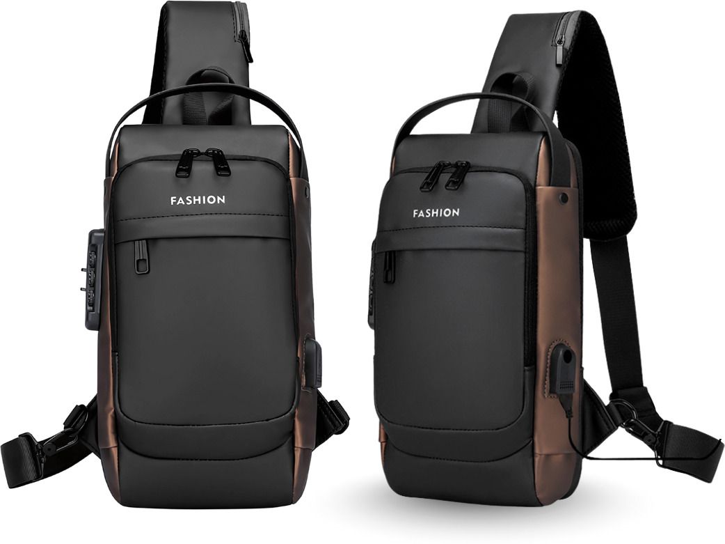 bellveen Small 10 L Backpack First Step Anti-Theft Sling Bag: Waterproof Crossbody Chest Pack-picture-25