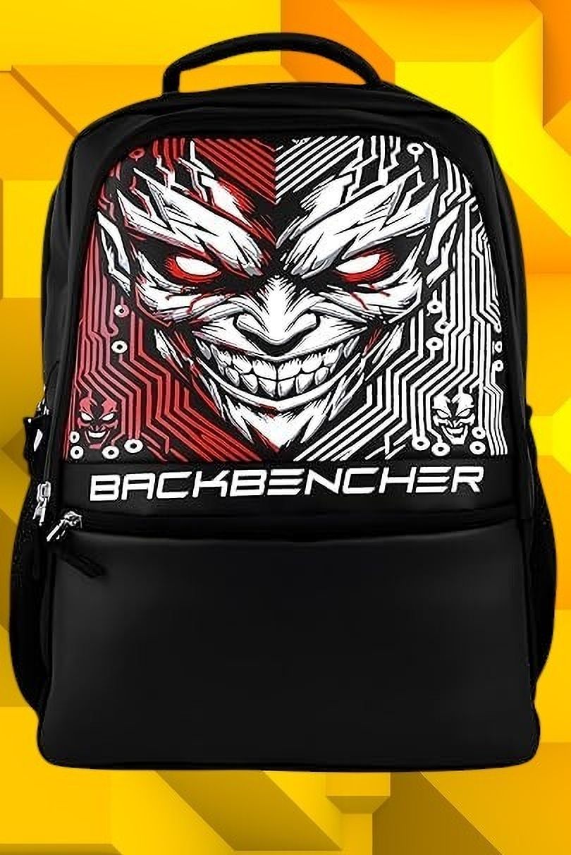 lucky craft Medium 30 L Laptop Backpack Trendy Graphic Backpack for Students School College & Office Use-picture-23
