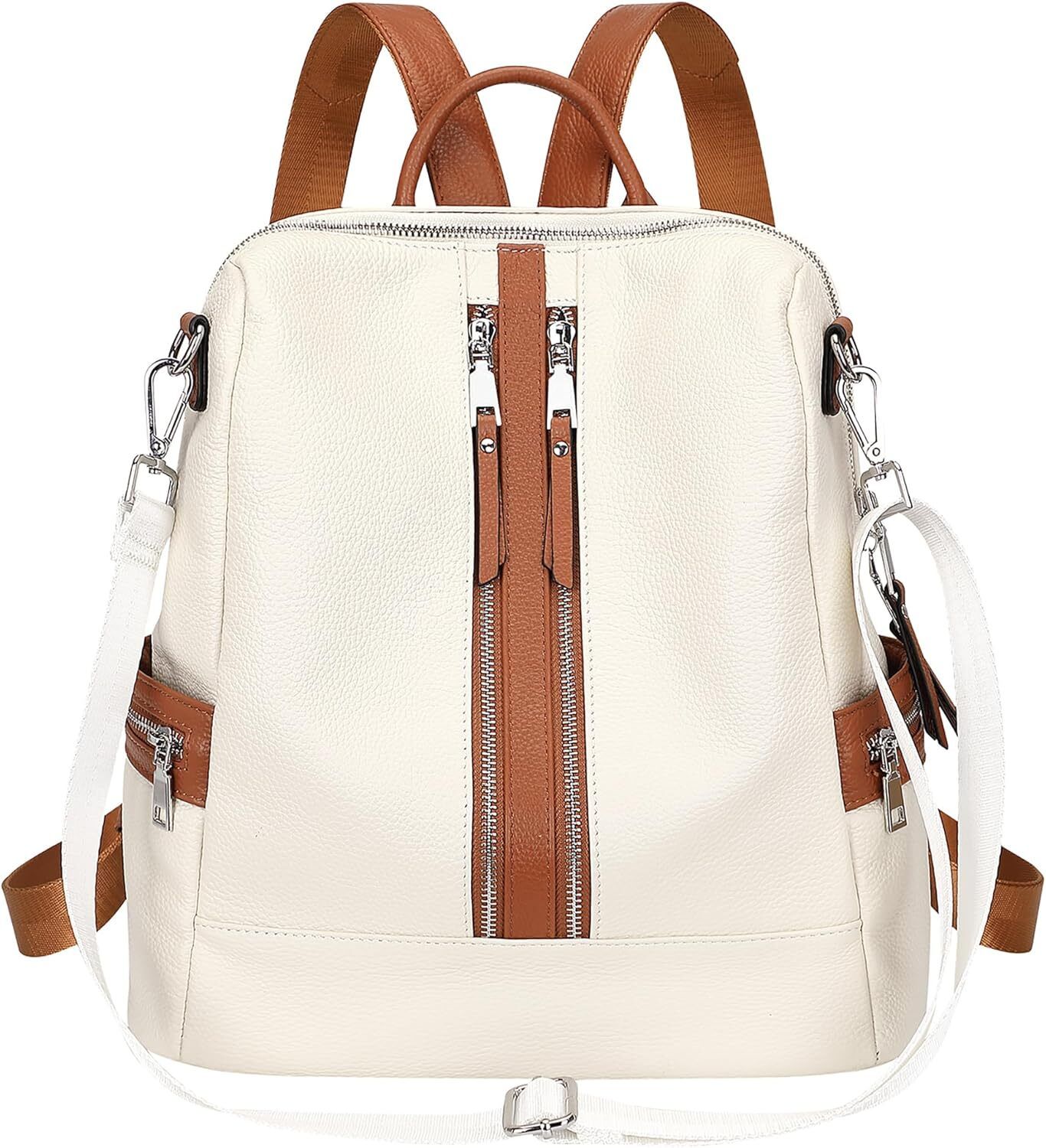 vishalverse store Small 20 L Backpack Stylish Bag for Women & Girls Leather Travel Bag with Adjustable Strap-picture-16