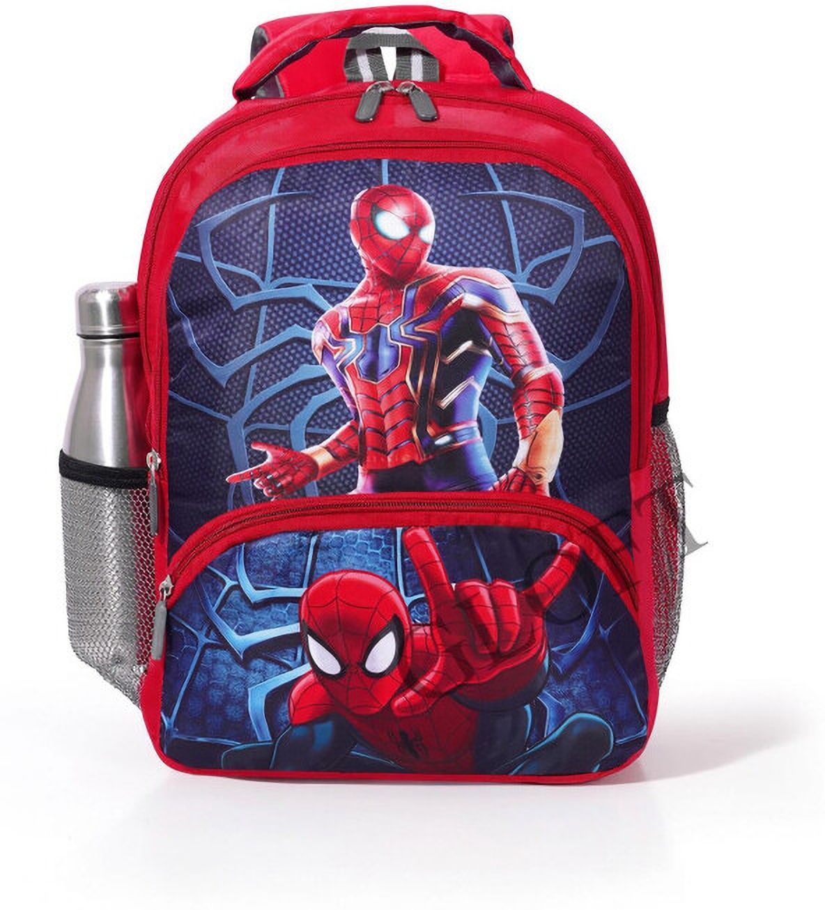 Medium 22 L Laptop Backpack Kids Spider Man cartoon School Backpack Bag for Boy 3-7-image-24