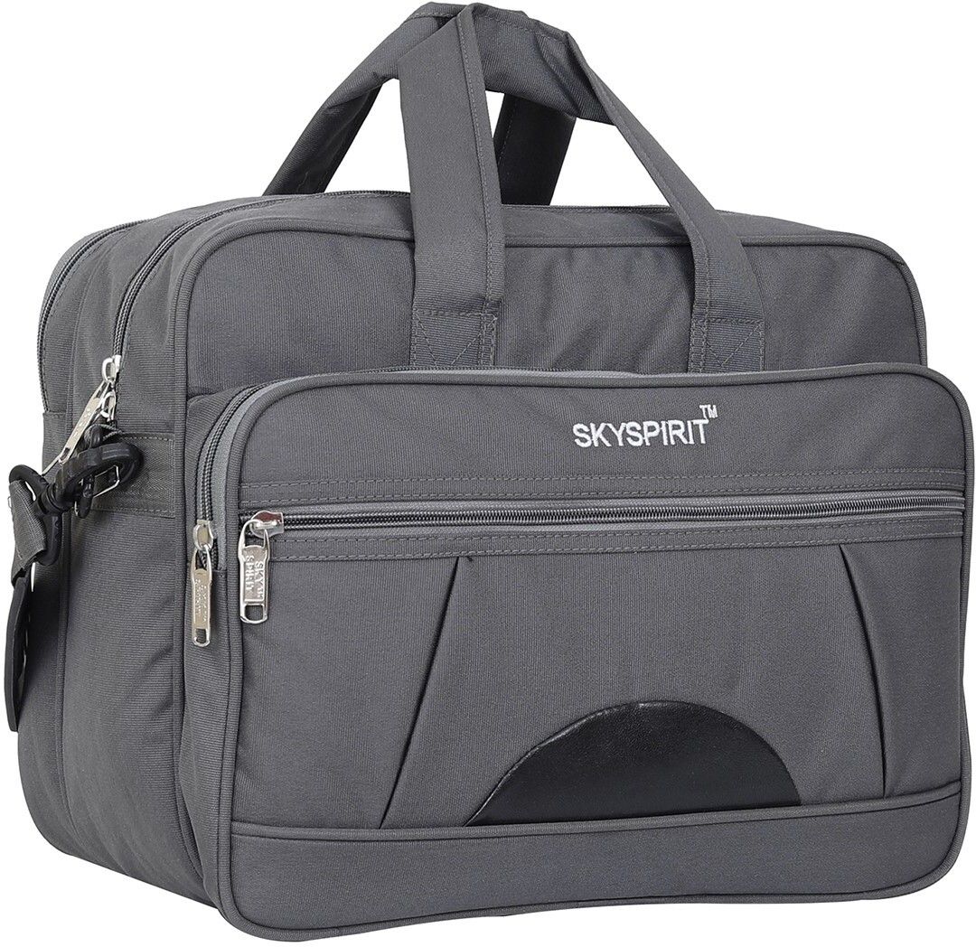 sky spirit Men & Women Grey Messenger Bag-picture-18