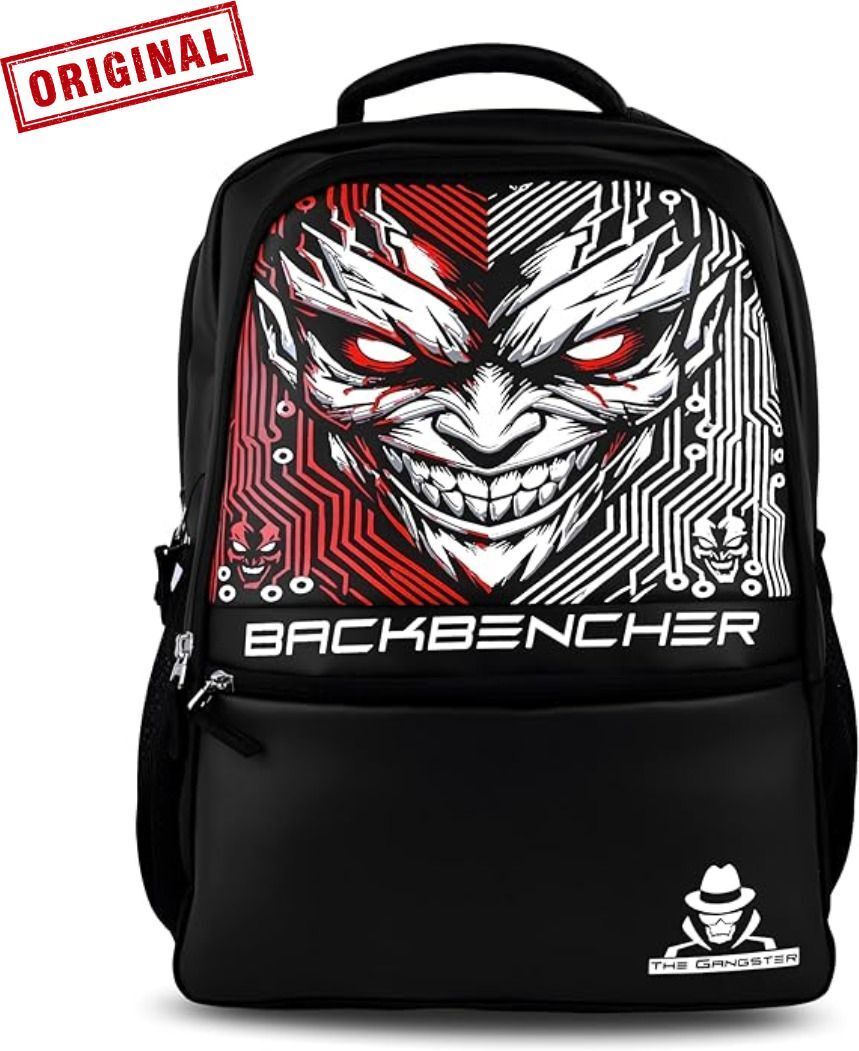 Medium 28 L Laptop Backpack Devil Bag With 2 Hidden Pockets-image-4