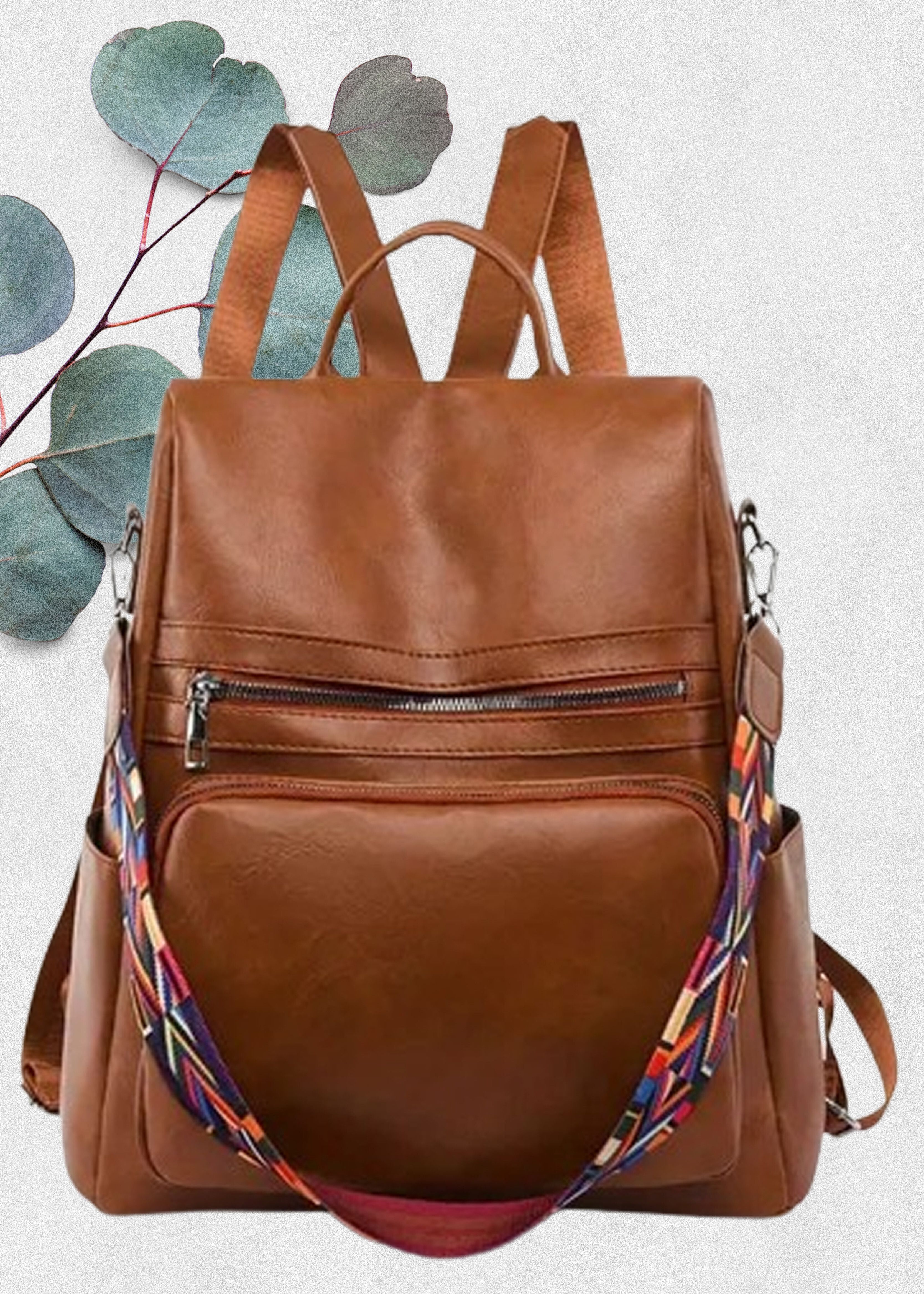 Medium 24 L Backpack Women's Fashion Backpack Purses Multipurpose Design Handbags and Shoulder Bag-image-47