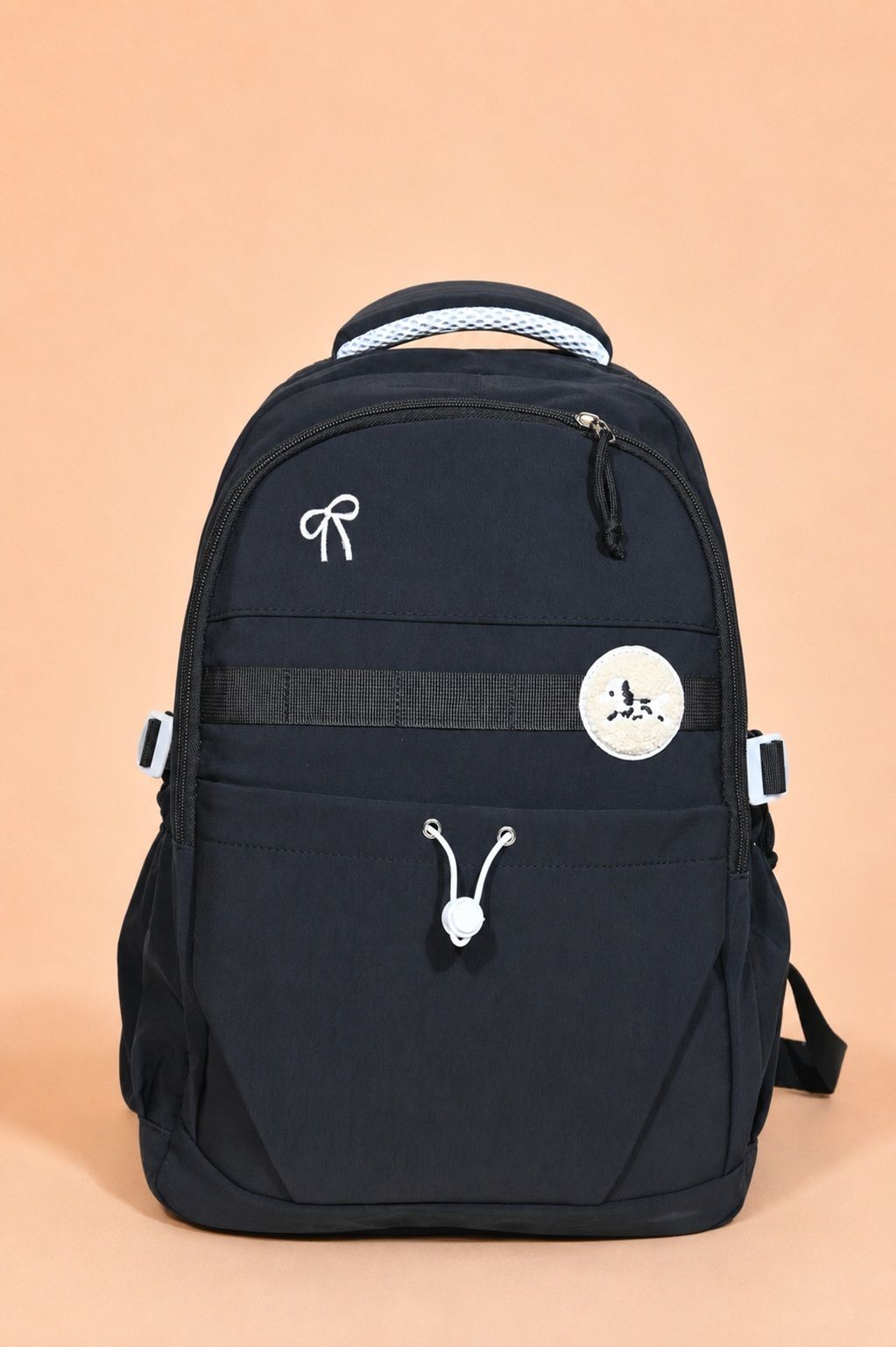 donicy Medium 30 L Laptop Backpack Black Womens Korian Backpack for School/College/Travel/Office Backpack-picture-24