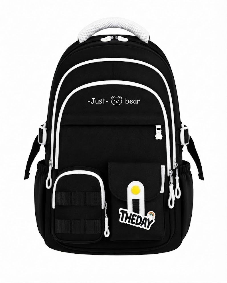 Medium 30 L Laptop Backpack Trendy Korean Backpack For College or School Backpack | Standard Backpack-image-4