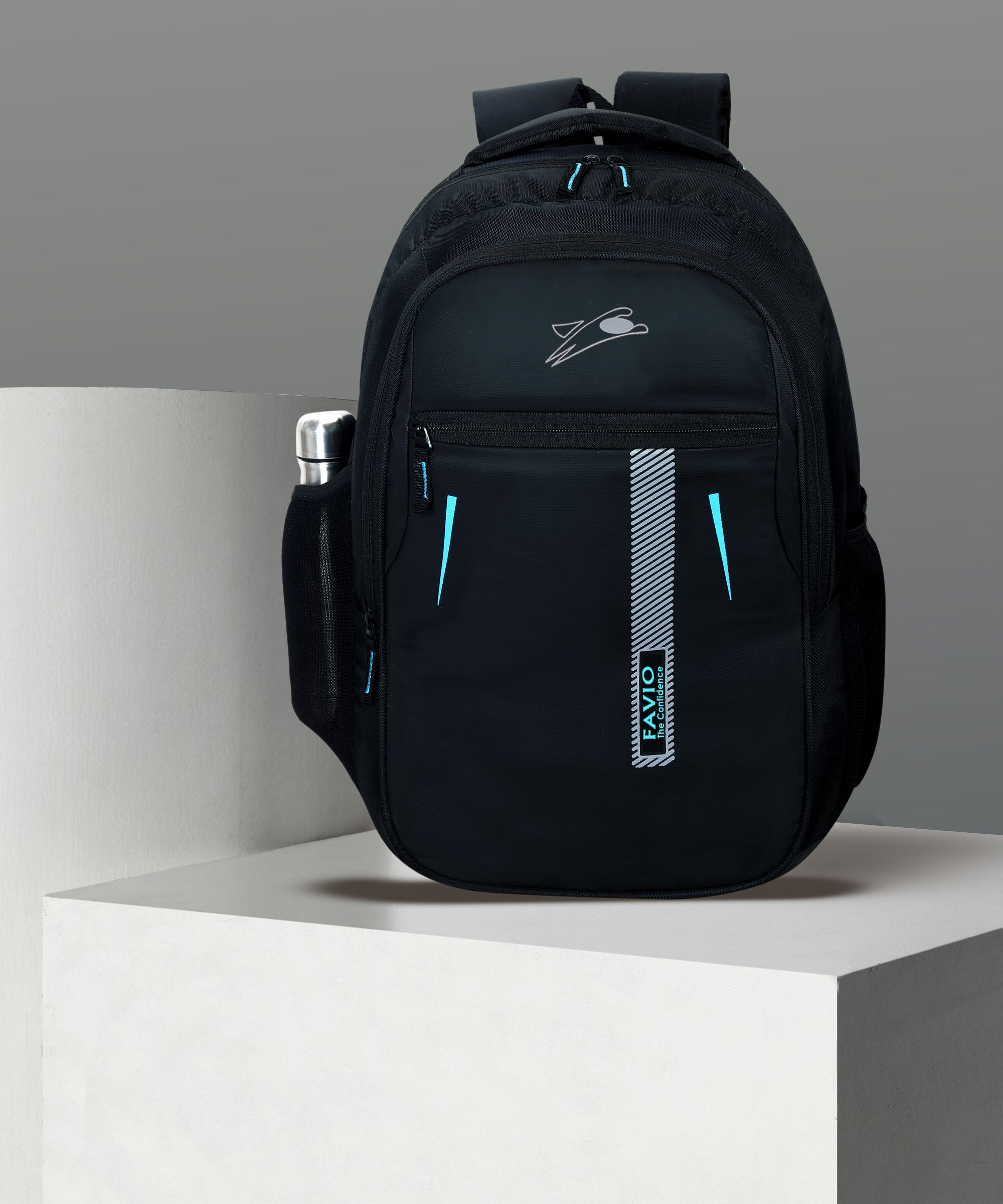 Large 40 L Laptop Backpack Trendy Waterproof-image-43