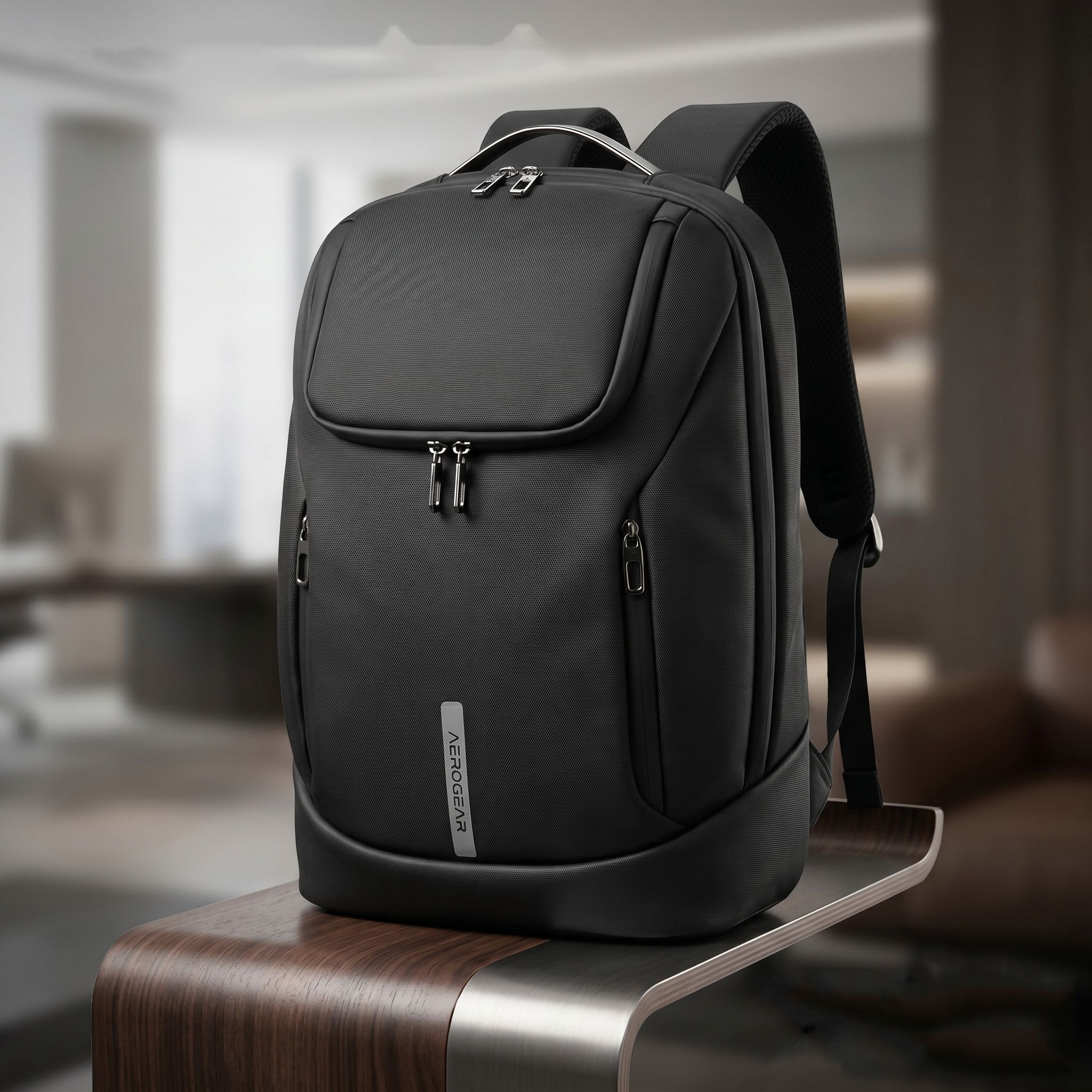 aerogear Laptop Backpack with Padded Laptop Compartment for Office & Travel Laptop Bag-image-3