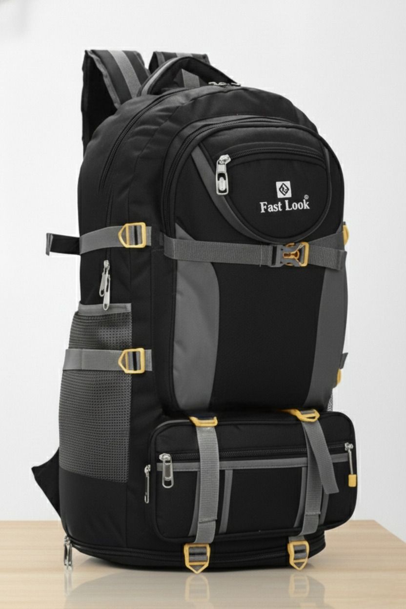 Large 95 L Laptop Backpack Expandable Rucksack Waterproof Trekking & Hiking Backpack For Men & Women-image-35