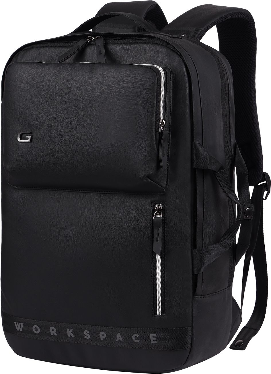 Medium 21 L Laptop Backpack WORKSPACE HYBRID LEATHER BRIEFCASE LAPTOP BACKPACK-image-31