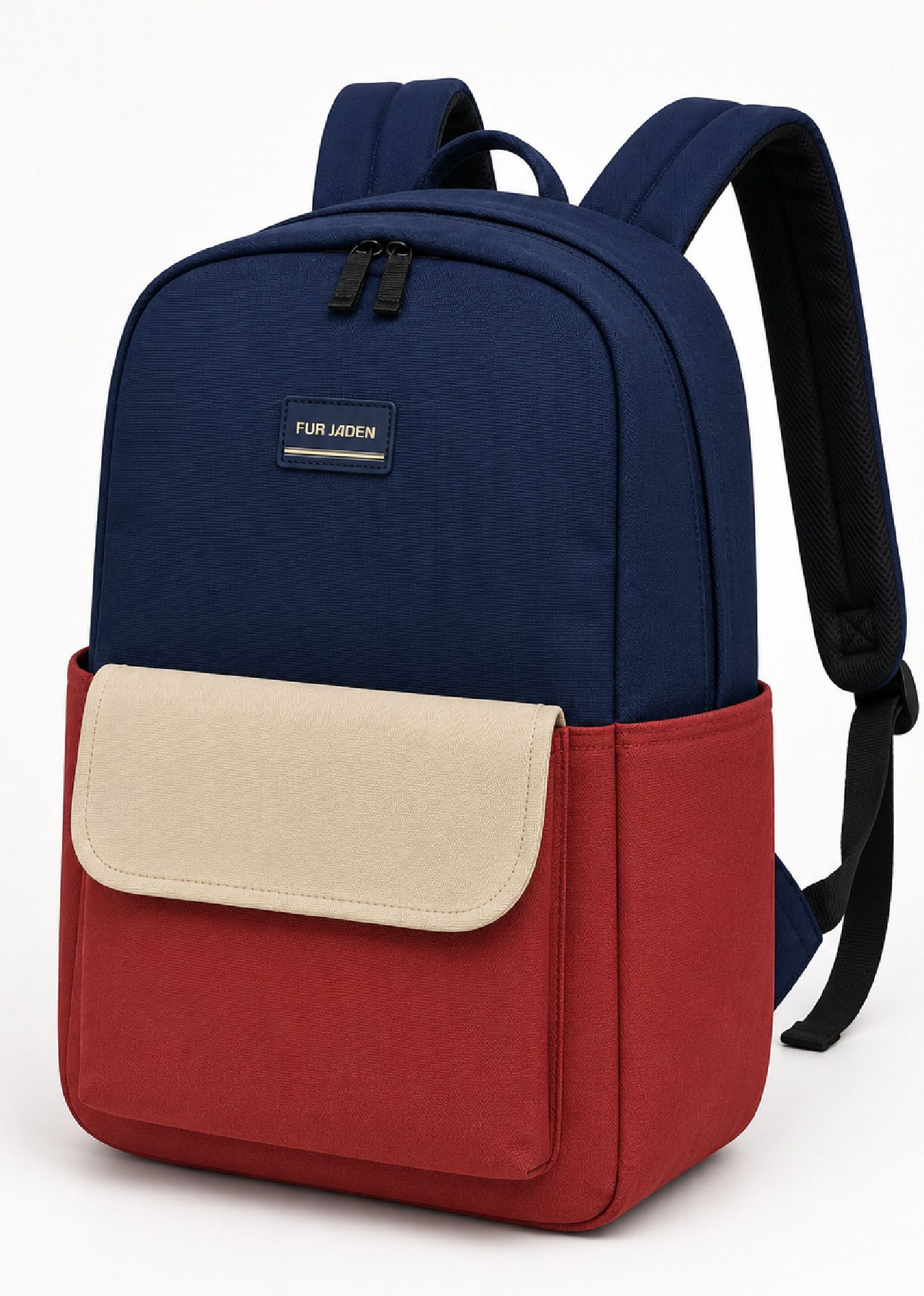 fur jaden Small 20 L Laptop Backpack With Front Utility Pocket For Men & Women For College, Office & Travel-picture-12