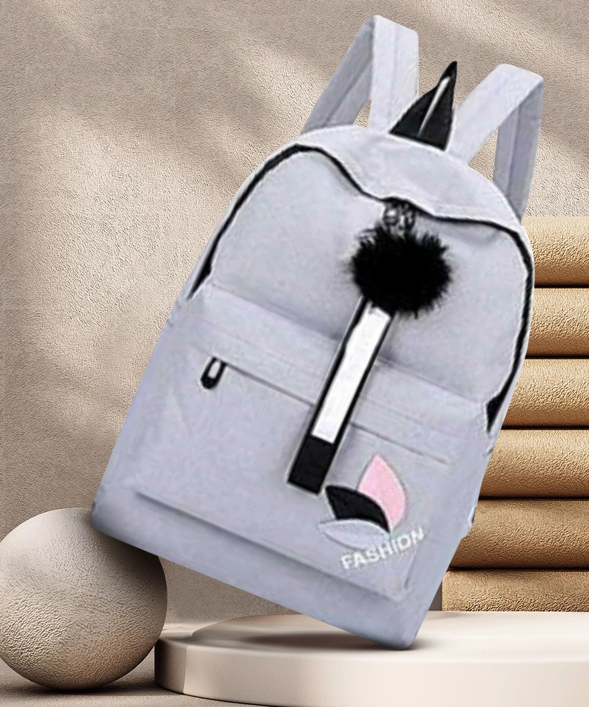 Small 12 L Backpack Polyester Leather Backpack/School/College/Tution/Coaching Backpack - jj-image-35